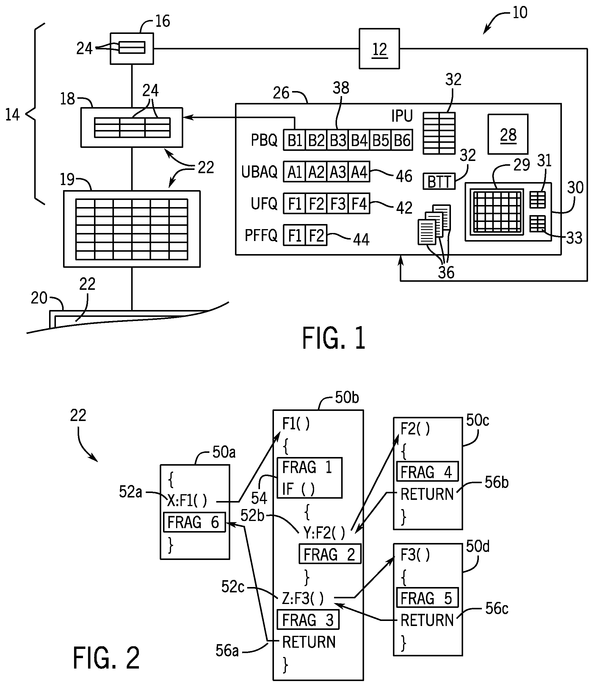 Patent US12386533 — Computer system with instruction pre-sending — Figure 1