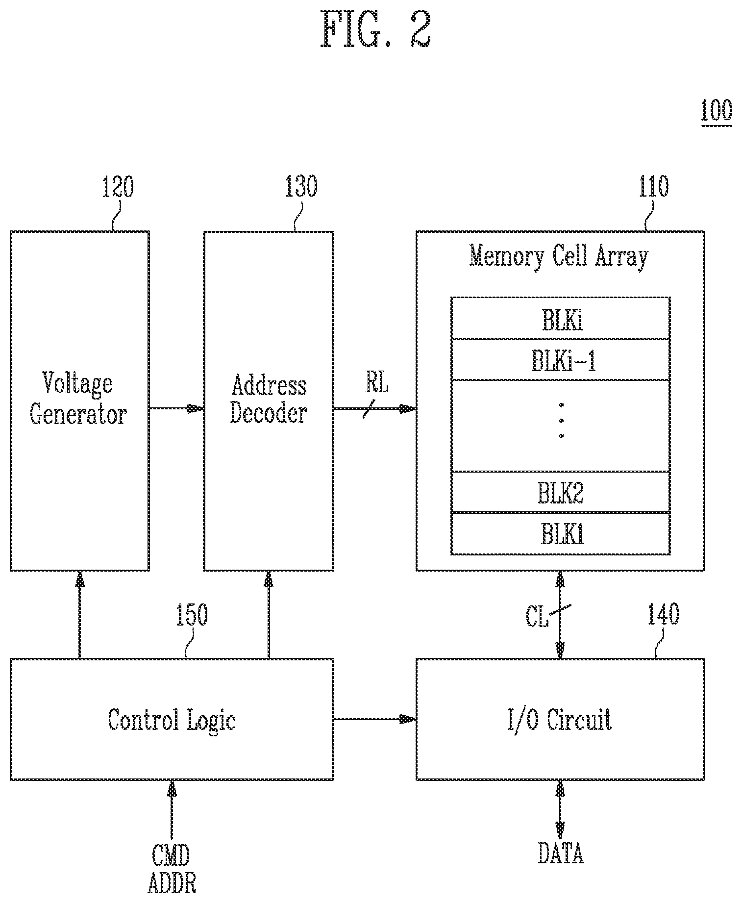Patent US12386538 Figure 2 – Storage device and method of operating the same
