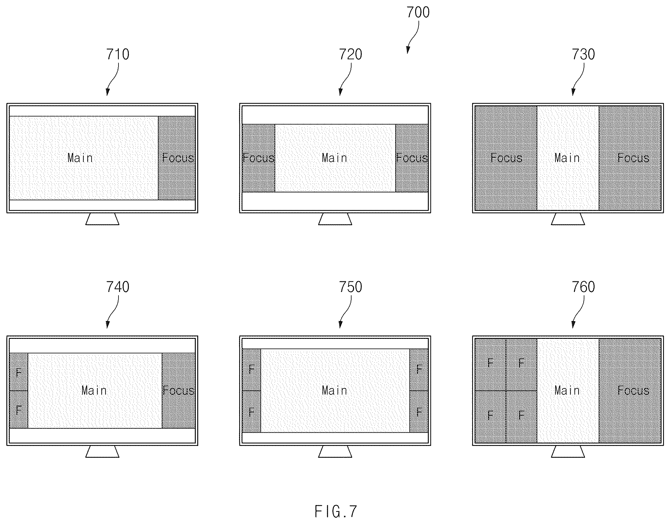 Patent US12386579 Figure 7 – Screen sharing method and electronic device therefor