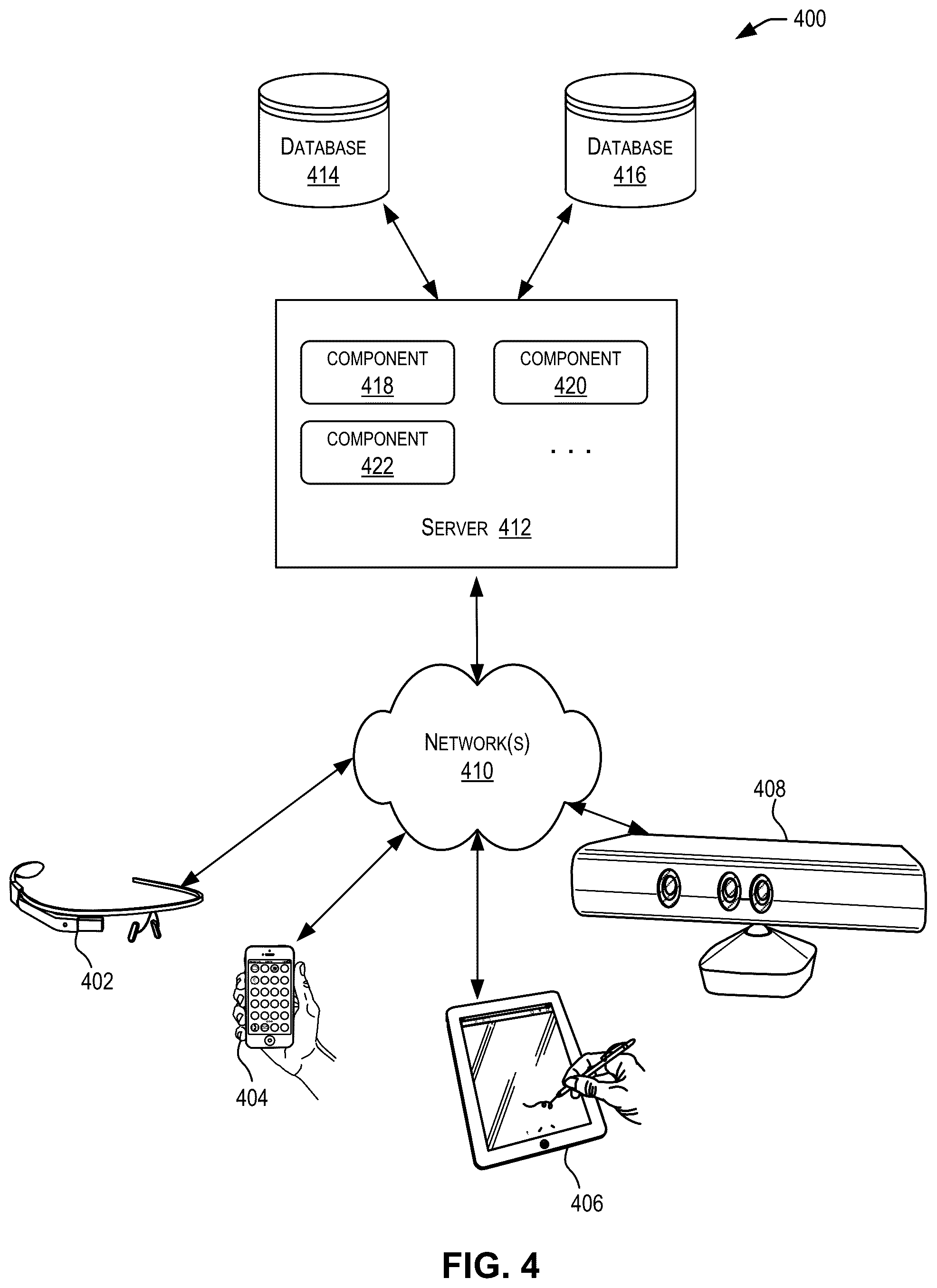 Patent US12386918 Figure 4 – Techniques for service execution and monitoring for run-time service composition