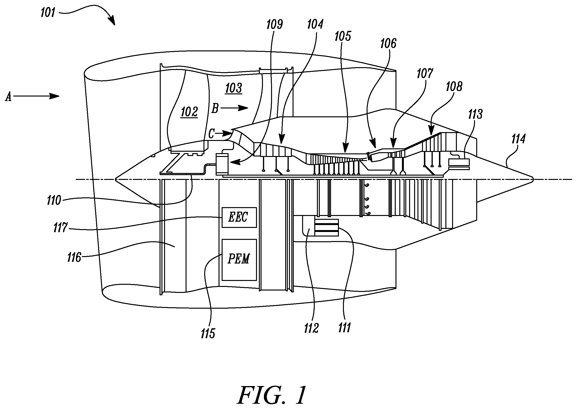 Patent US12395091 Figure 1 – Electrical power system