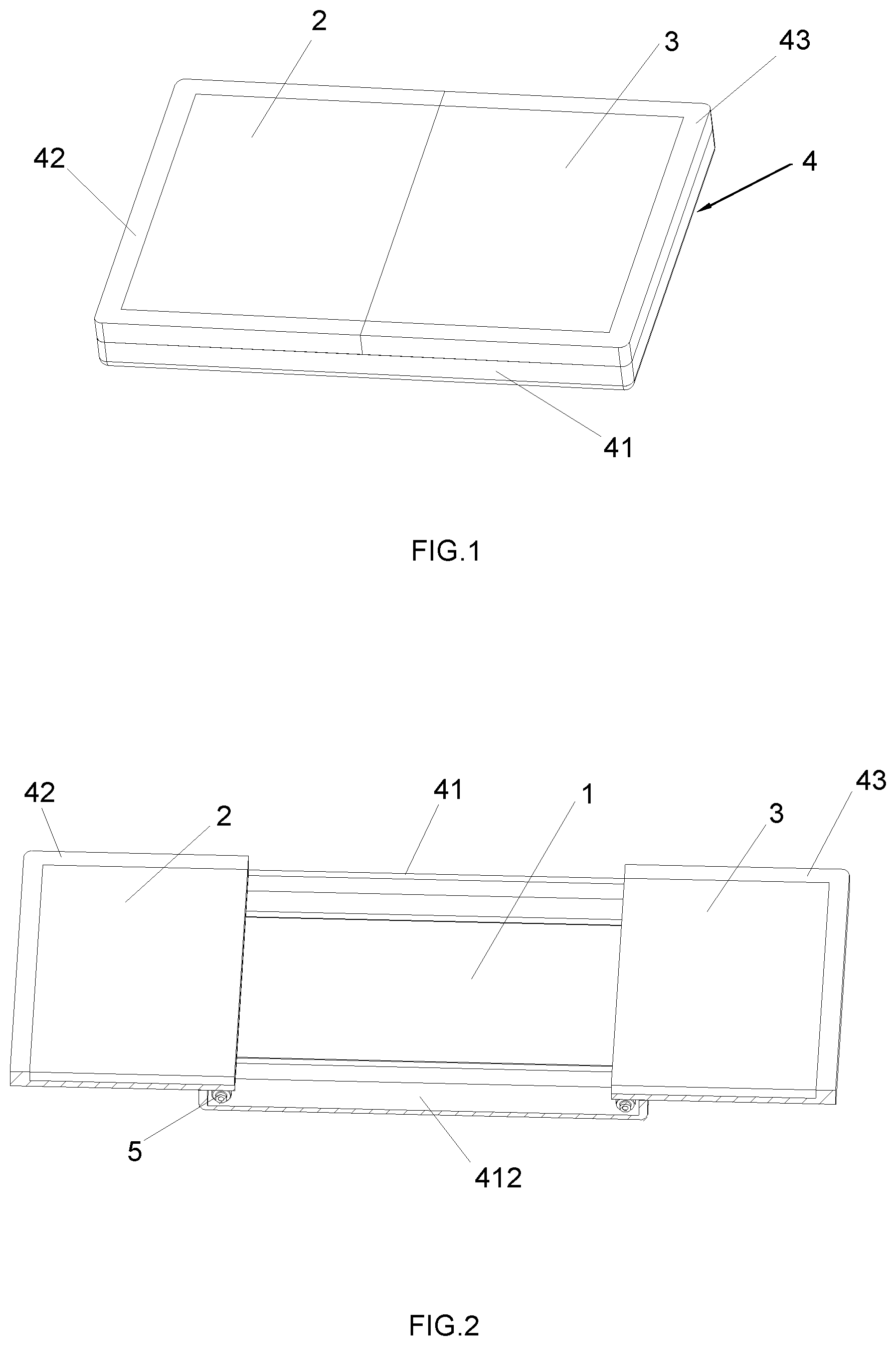 Patent US12395120 Figure 1 – Foldable solar assembly