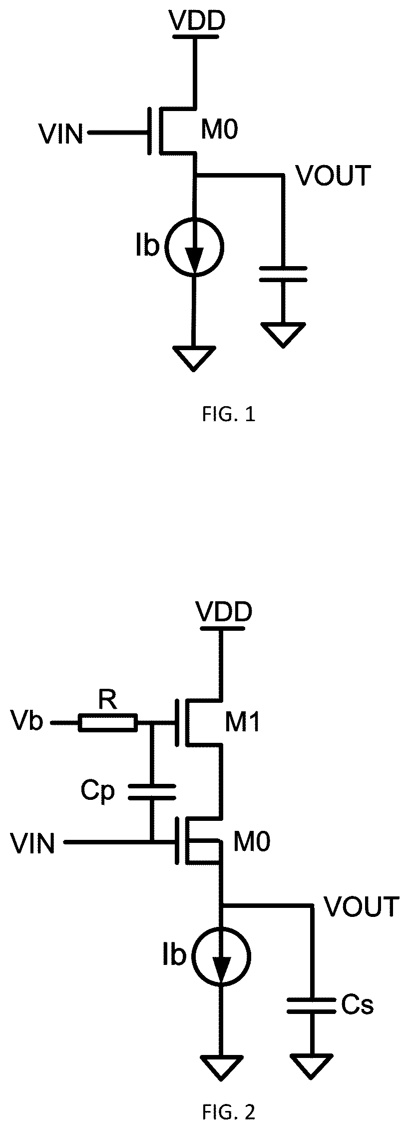 Patent US12395129 — Differential-follower control circuit — Figure 1