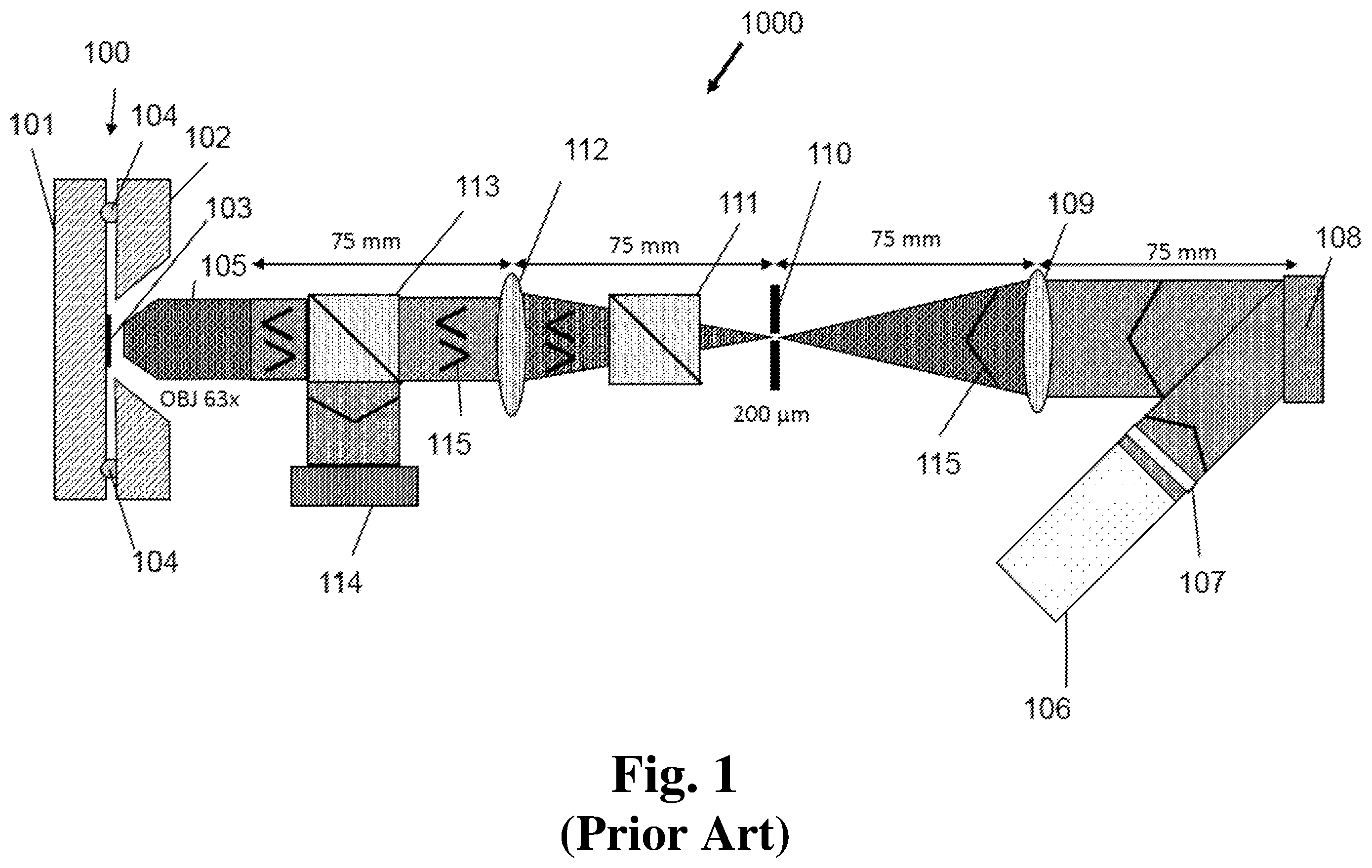 Patent US12395360 — Key holder for an optical key and system comprising the key holder for authenticating an optical key by verifying a match of challenge-response pairs — Figure 1