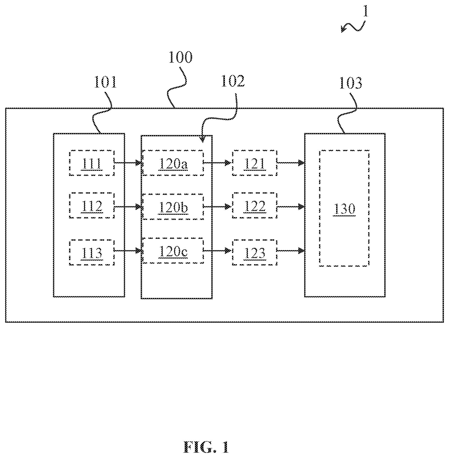 Patent US12395393 — Transmitter device and receiver device for a wireless communication system — Figure 1