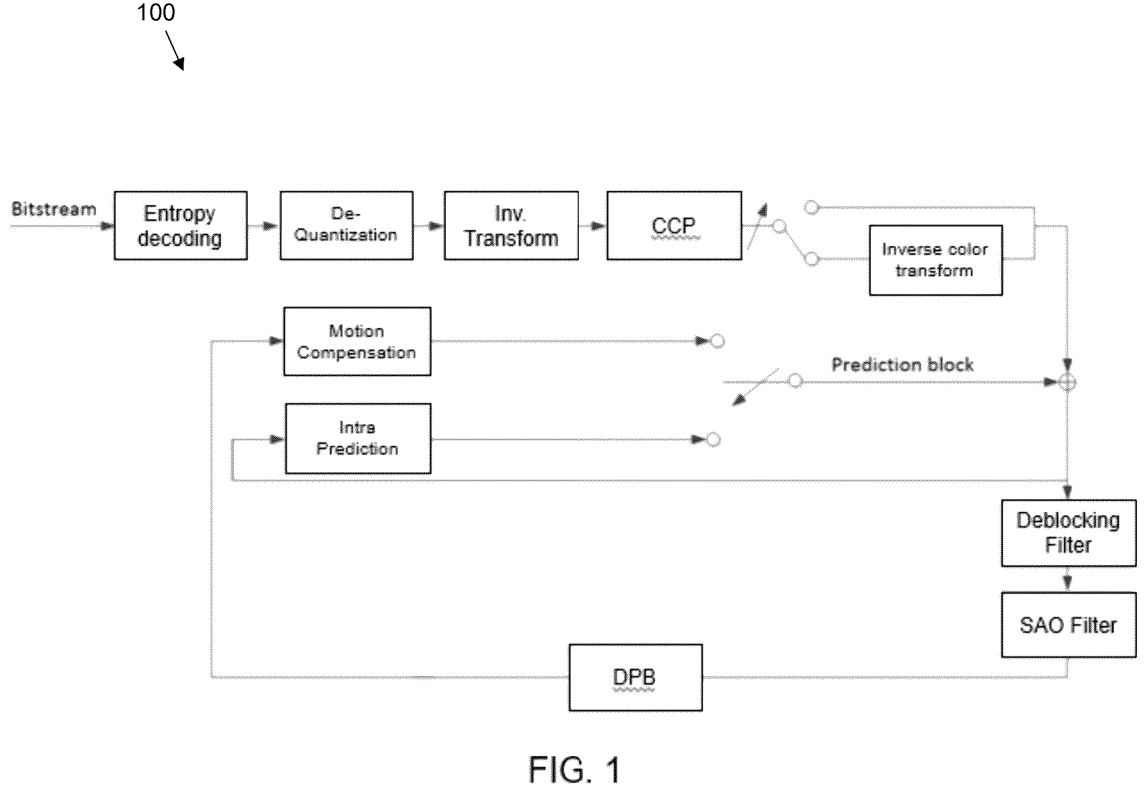 Patent US12395650 — General constraints information for video coding — Figure 1