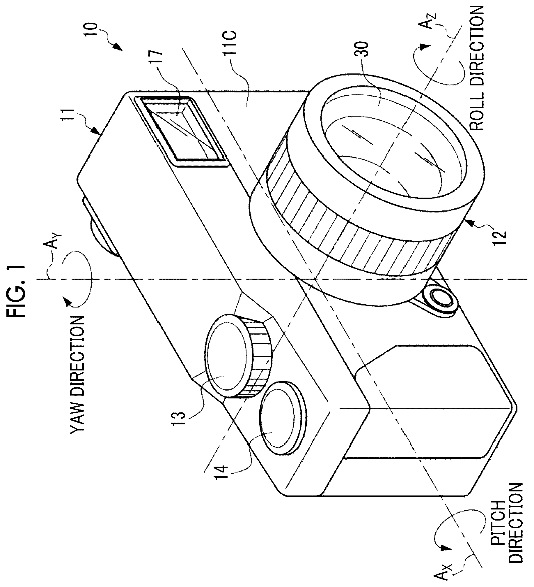 Patent US12395737 — Imaging apparatus and operation method thereof — Figure 1