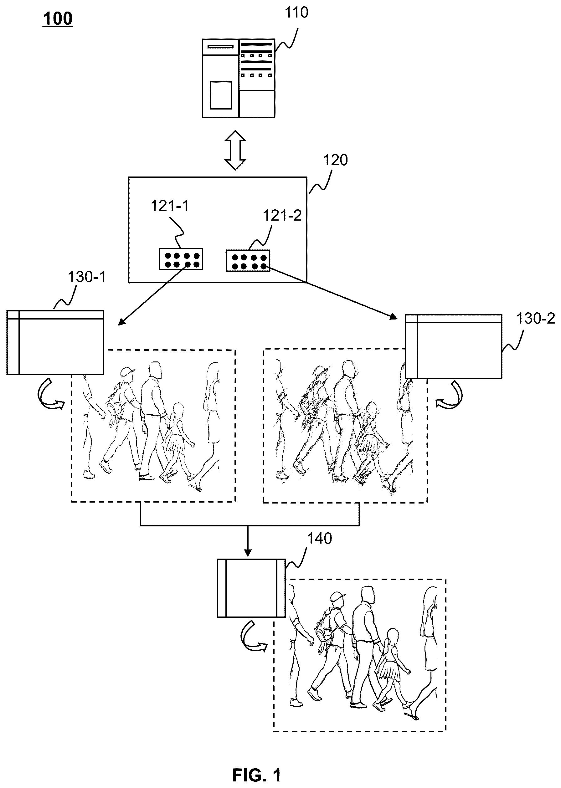 Patent US12395744 Figure 1 – Systems and methods for controlling exposure time periods for image acquisition