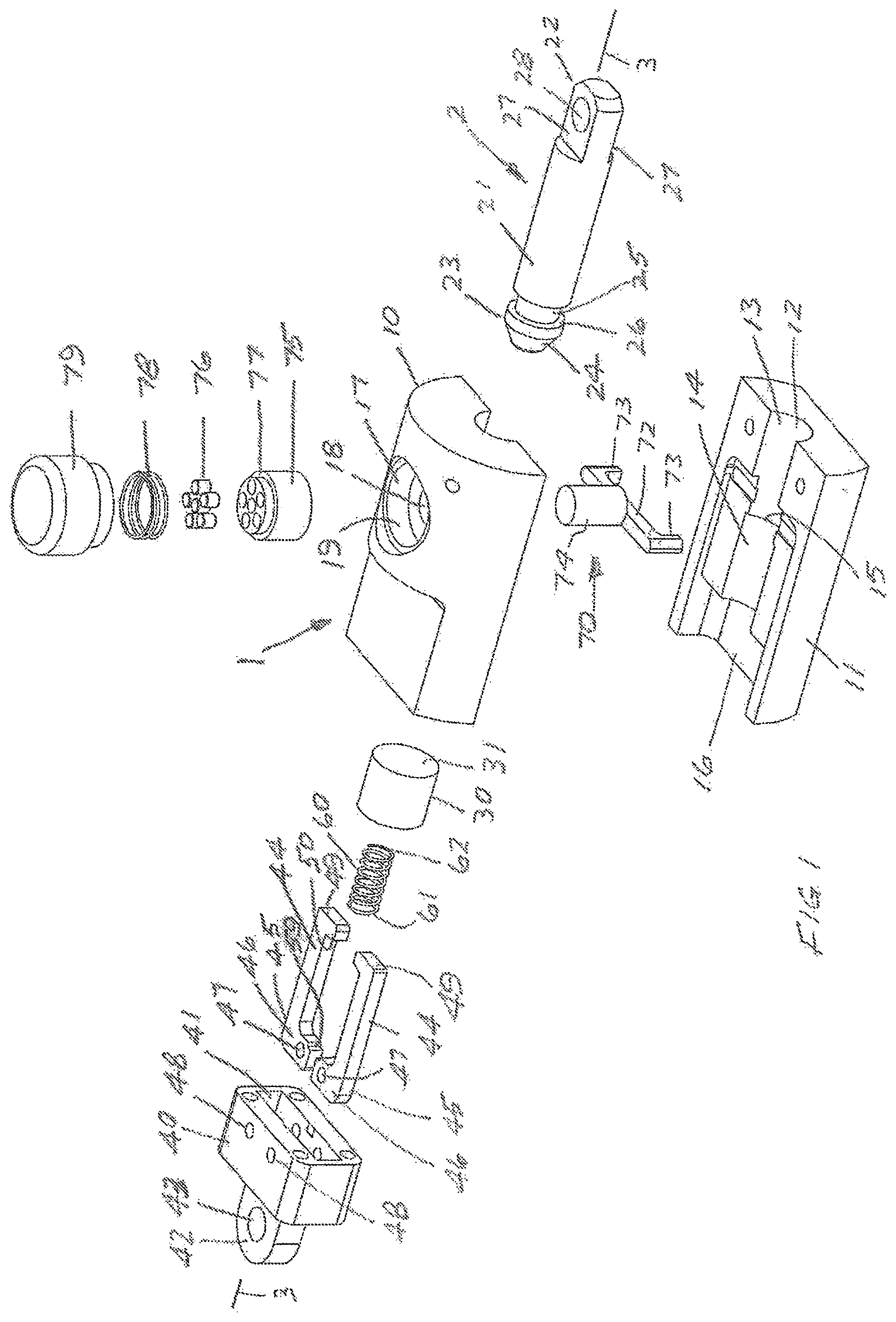 Patent US12396439 — Connector — Figure 1