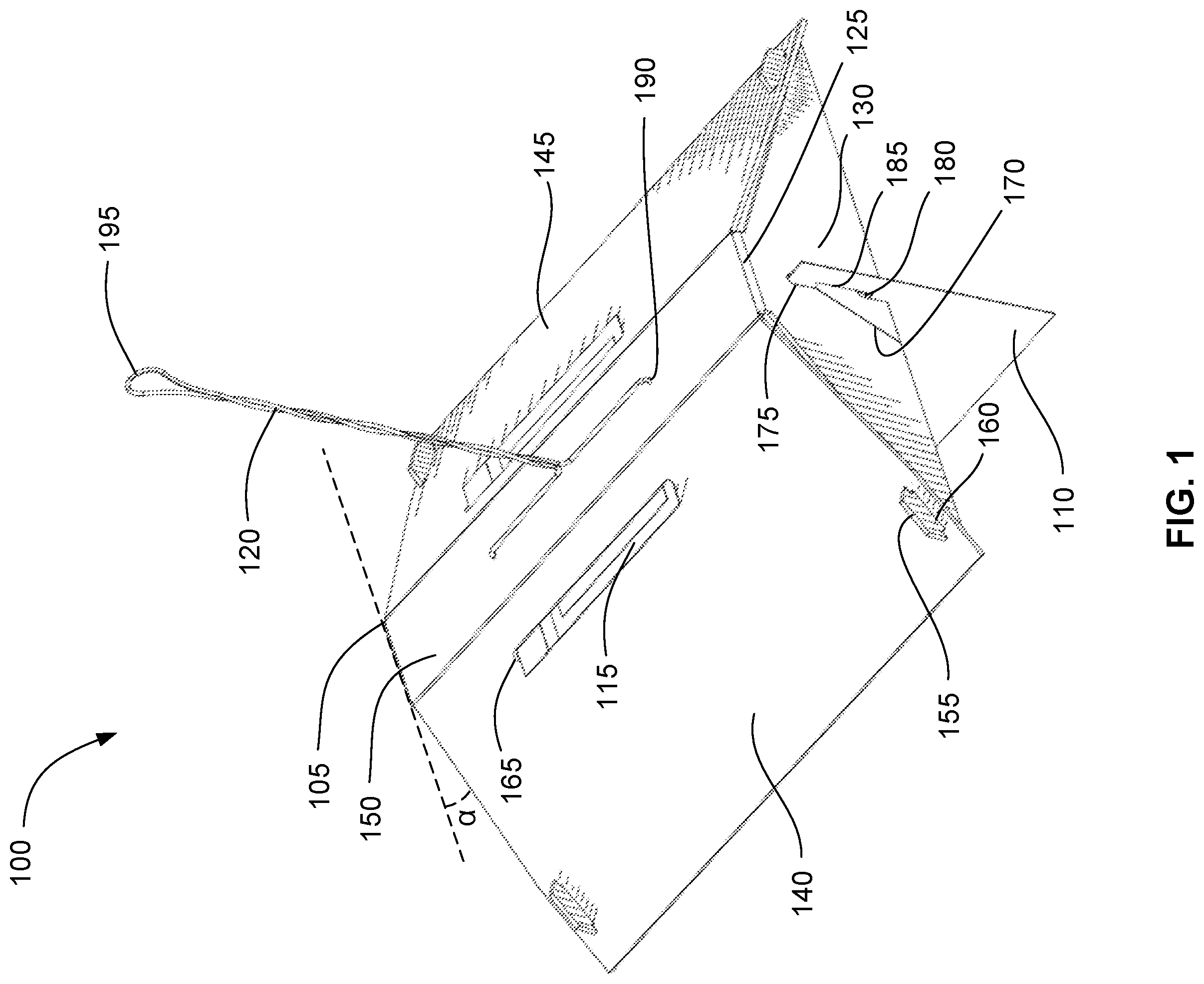 Patent US12396449 — Insect monitoring system — Figure 1