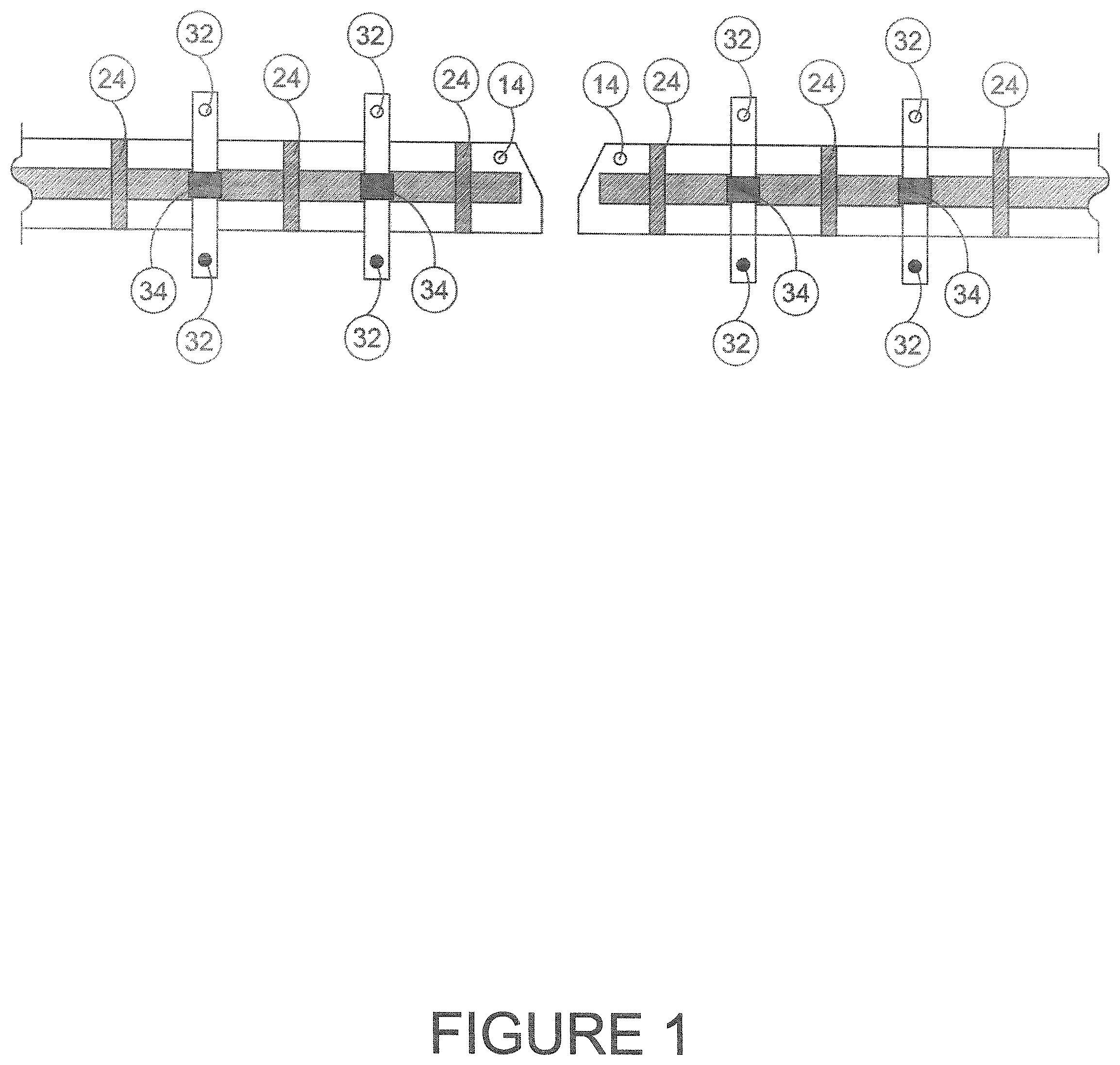 Patent US12396507 — Reinforced separable waistband for uniform garments — Figure 1
