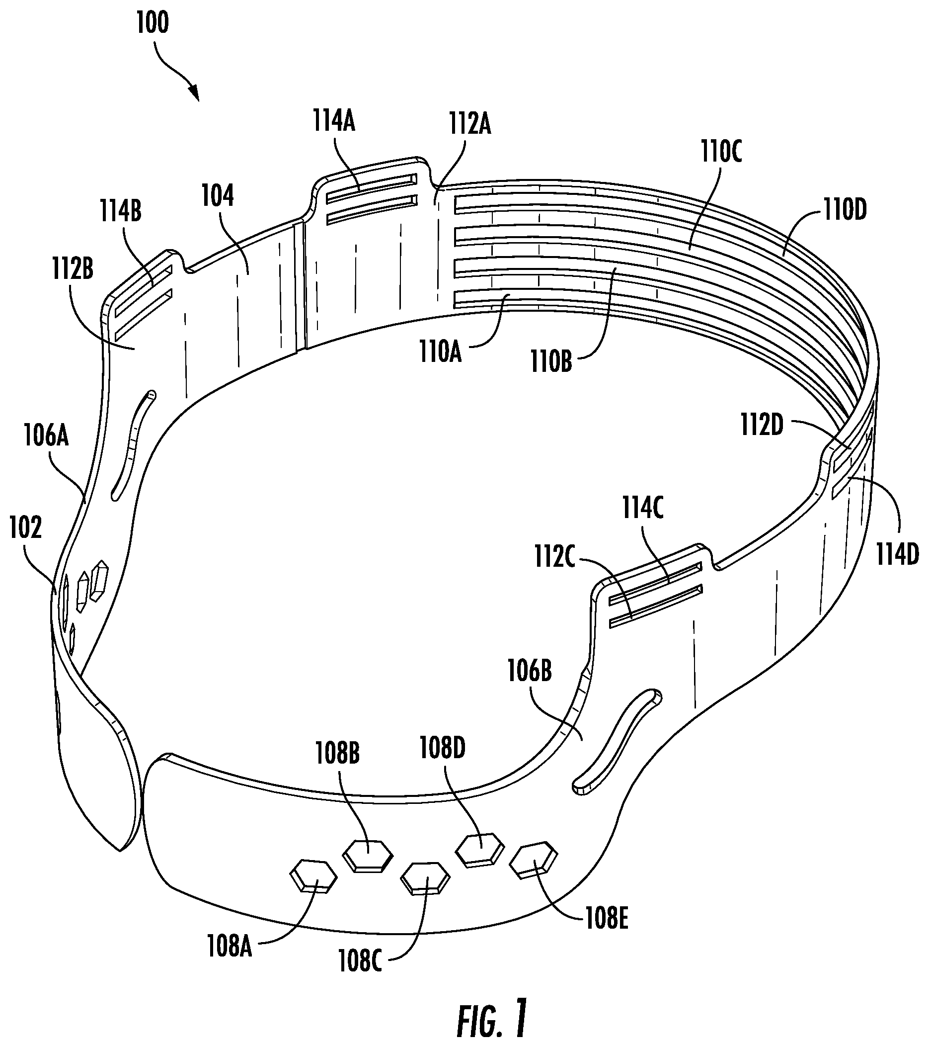 Patent US12396508 — Suspension assembly and method of manufacture — Figure 1