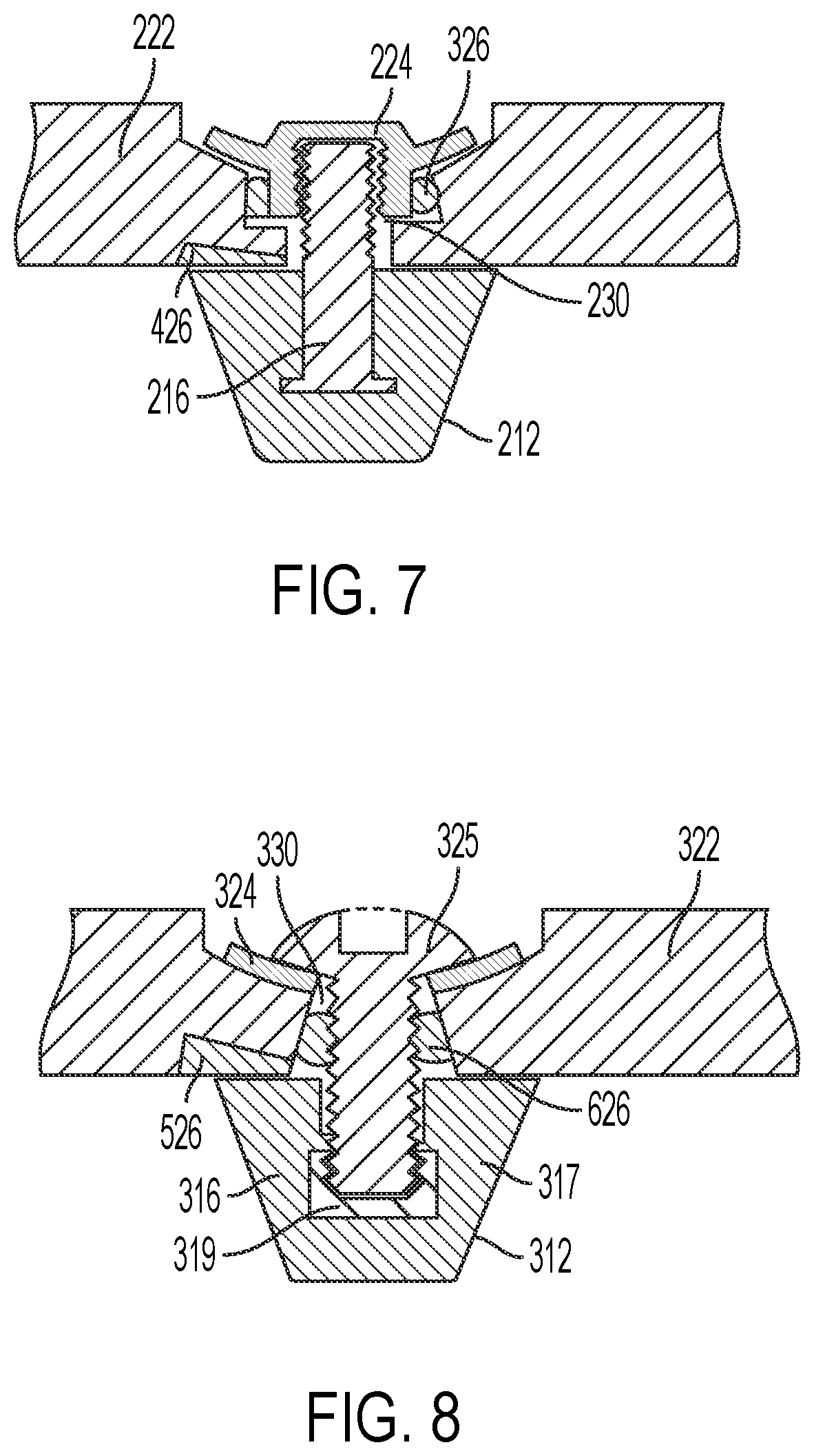 Patent US12396522 Figure 4 – Deflectable cleat system for footwear