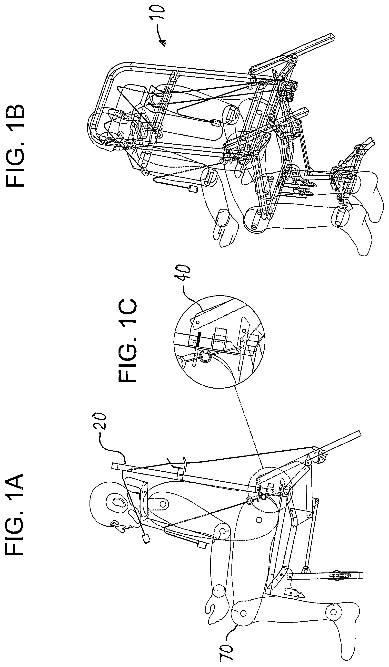 Patent US12396547 — Combination chair backpack — Figure 1