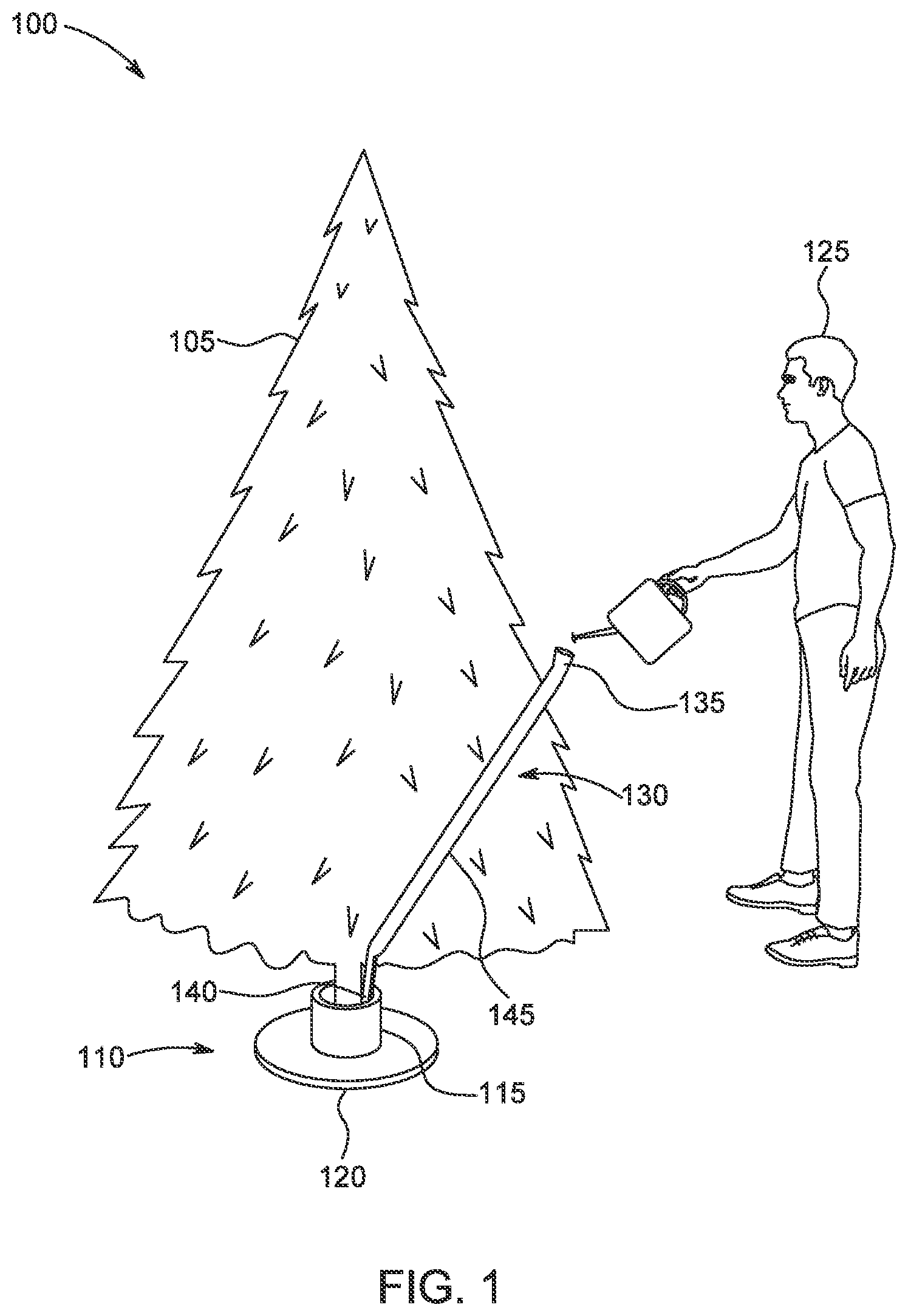 Patent US12396584 — Hydroponic feed indication apparatus — Figure 1