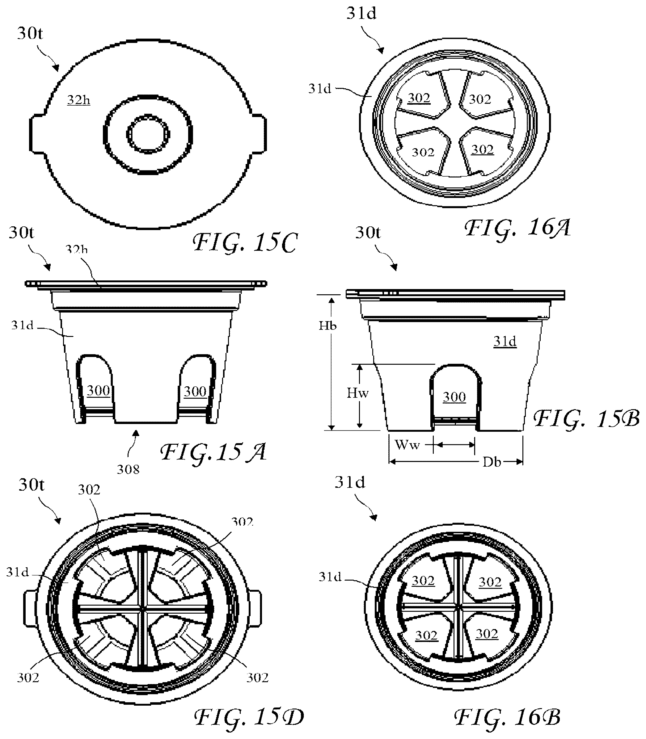 Patent US12396588 Figure 6 – Brewing material container for a beverage brewer