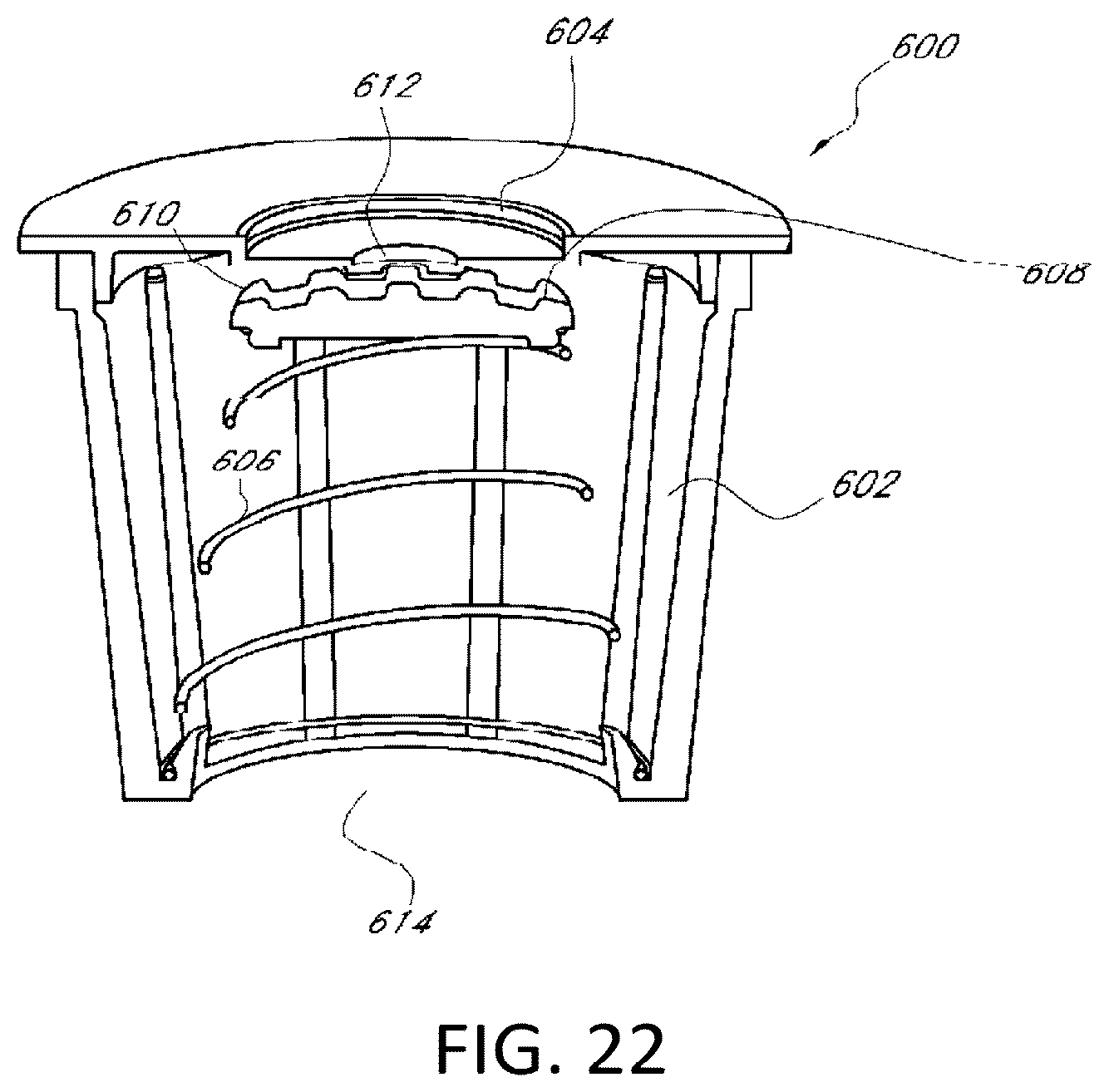 Patent US12396588 Figure 15 – Brewing material container for a beverage brewer