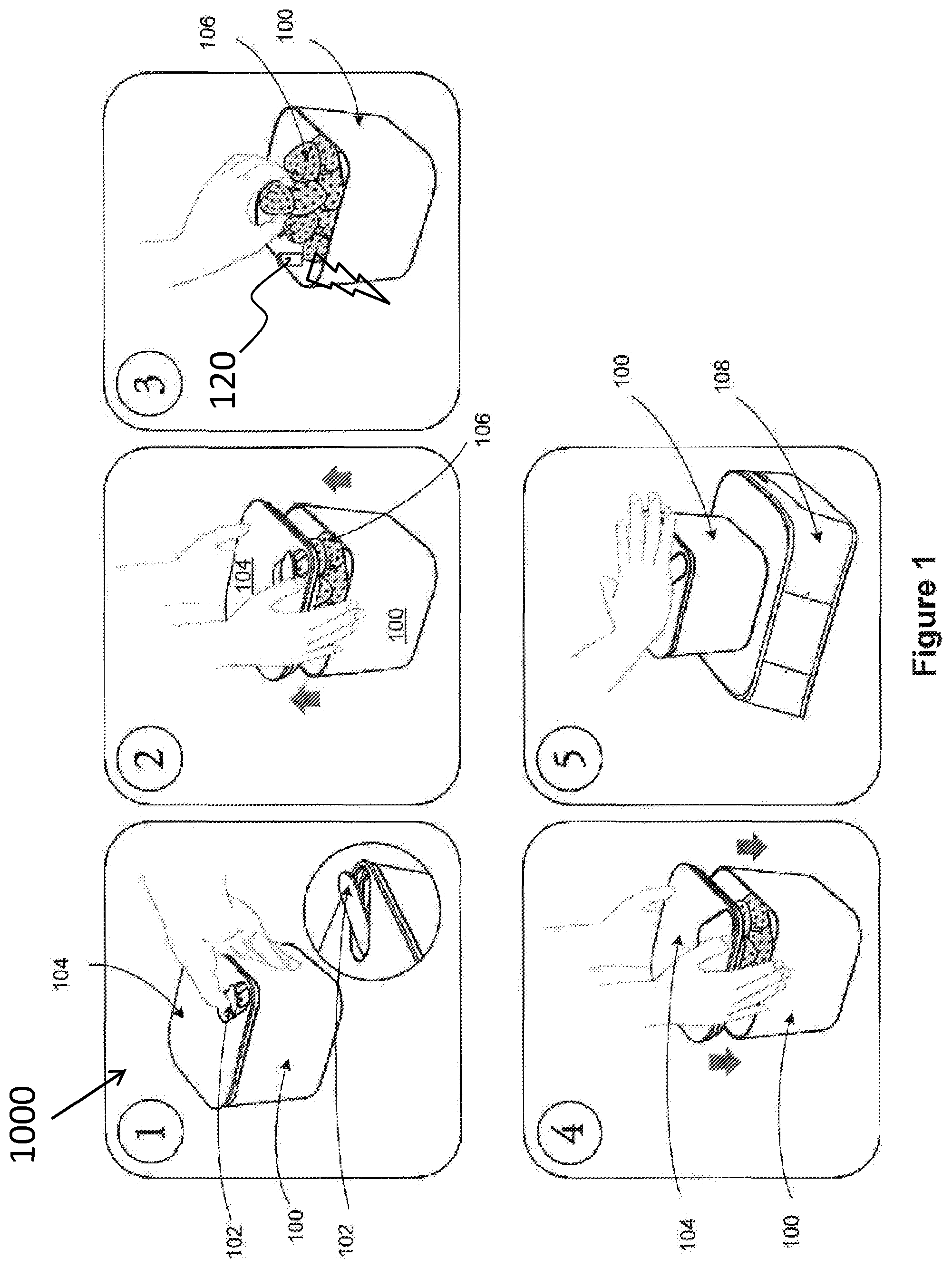 Patent US12396597 — Food storing and consumption tracking system and method — Figure 1