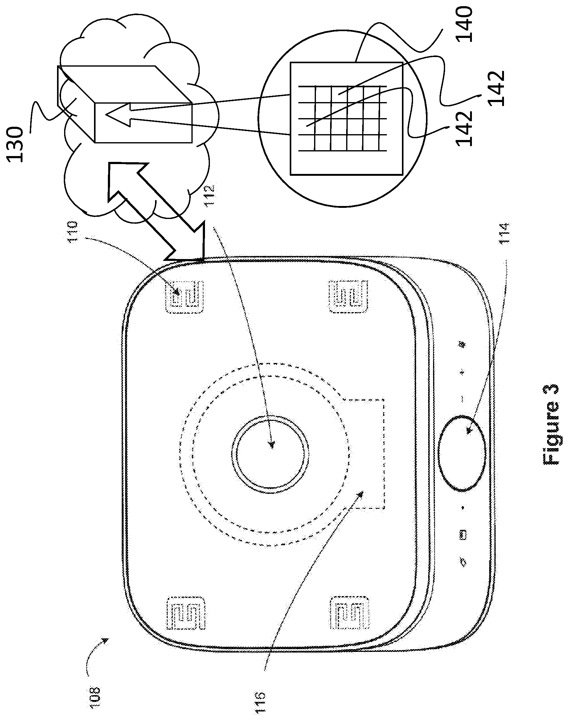 Patent US12396597 Figure 3 – Food storing and consumption tracking system and method