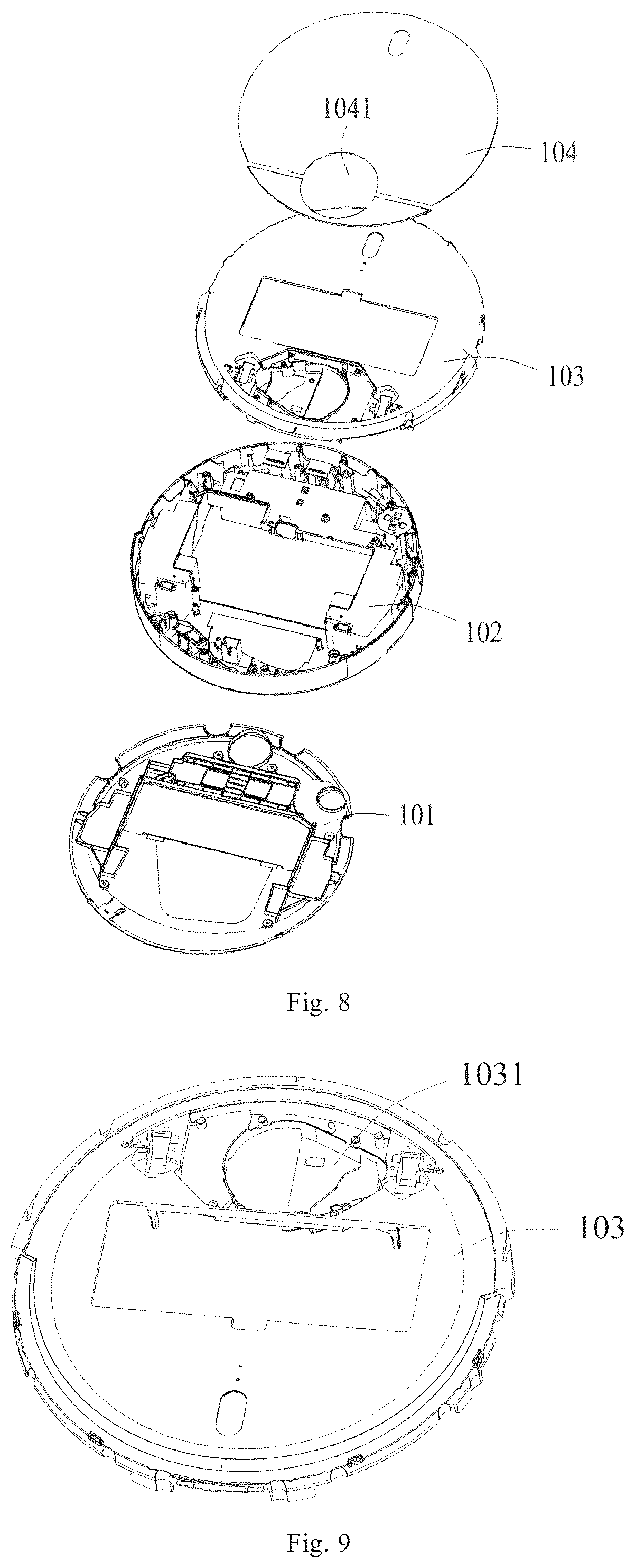 Patent US12396606 Figure 5 – Autonomous cleaning device