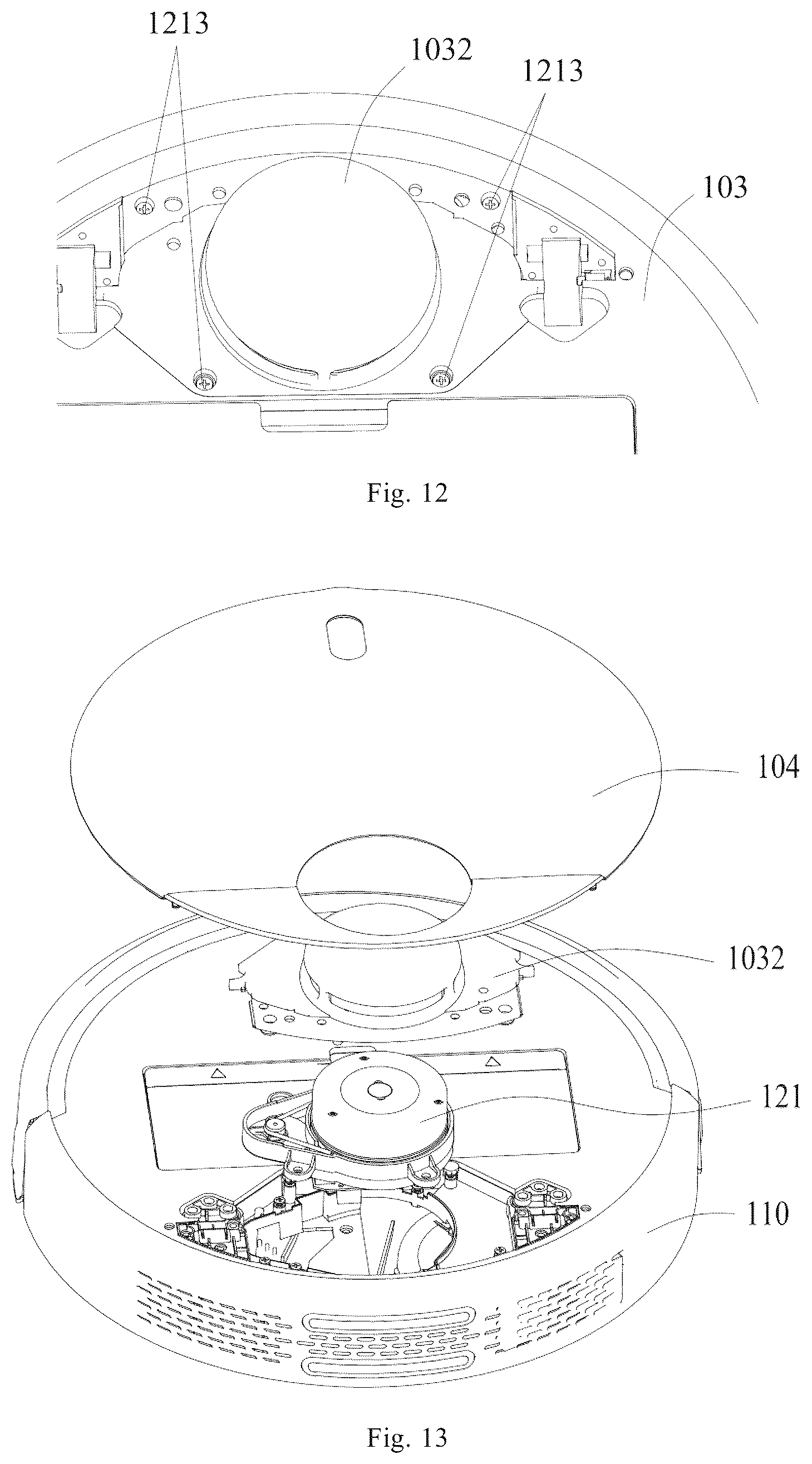 Patent US12396606 Figure 7 – Autonomous cleaning device