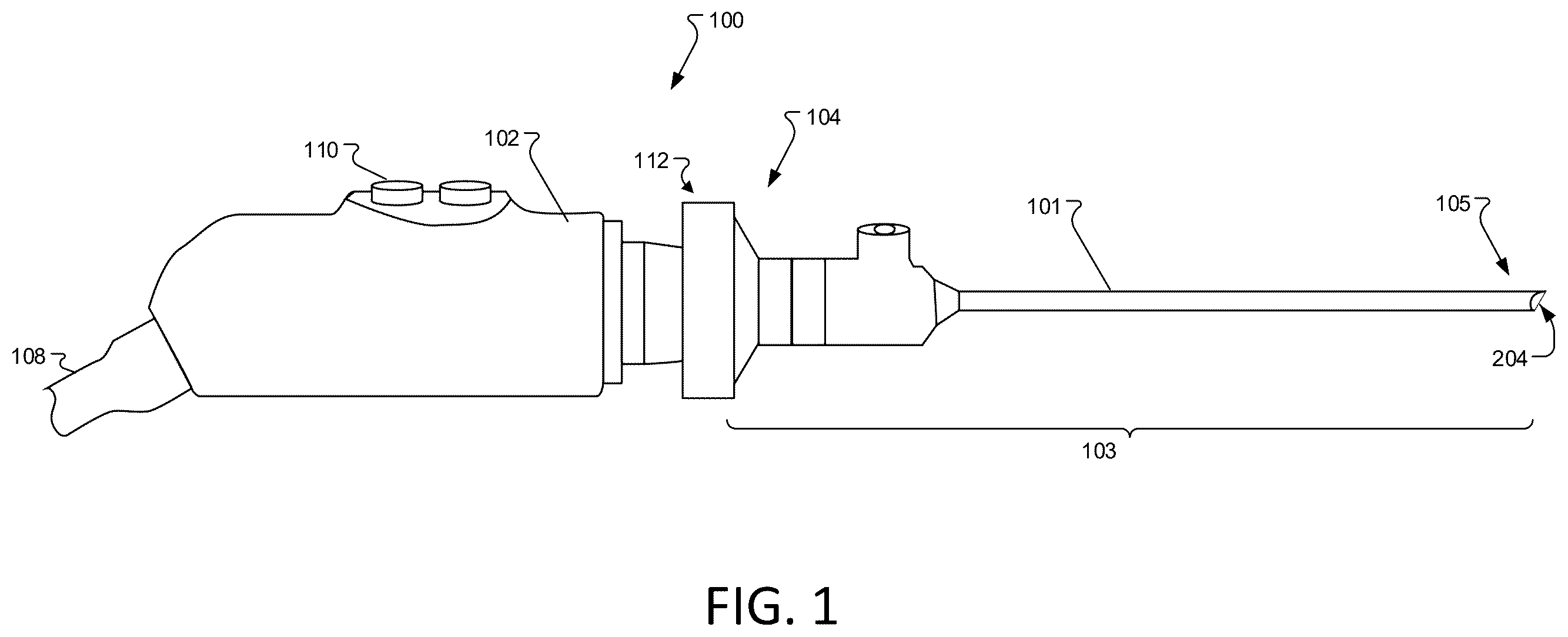 Patent US12396621 — Frame processing of imaging scope data for user interface presentation — Figure 1
