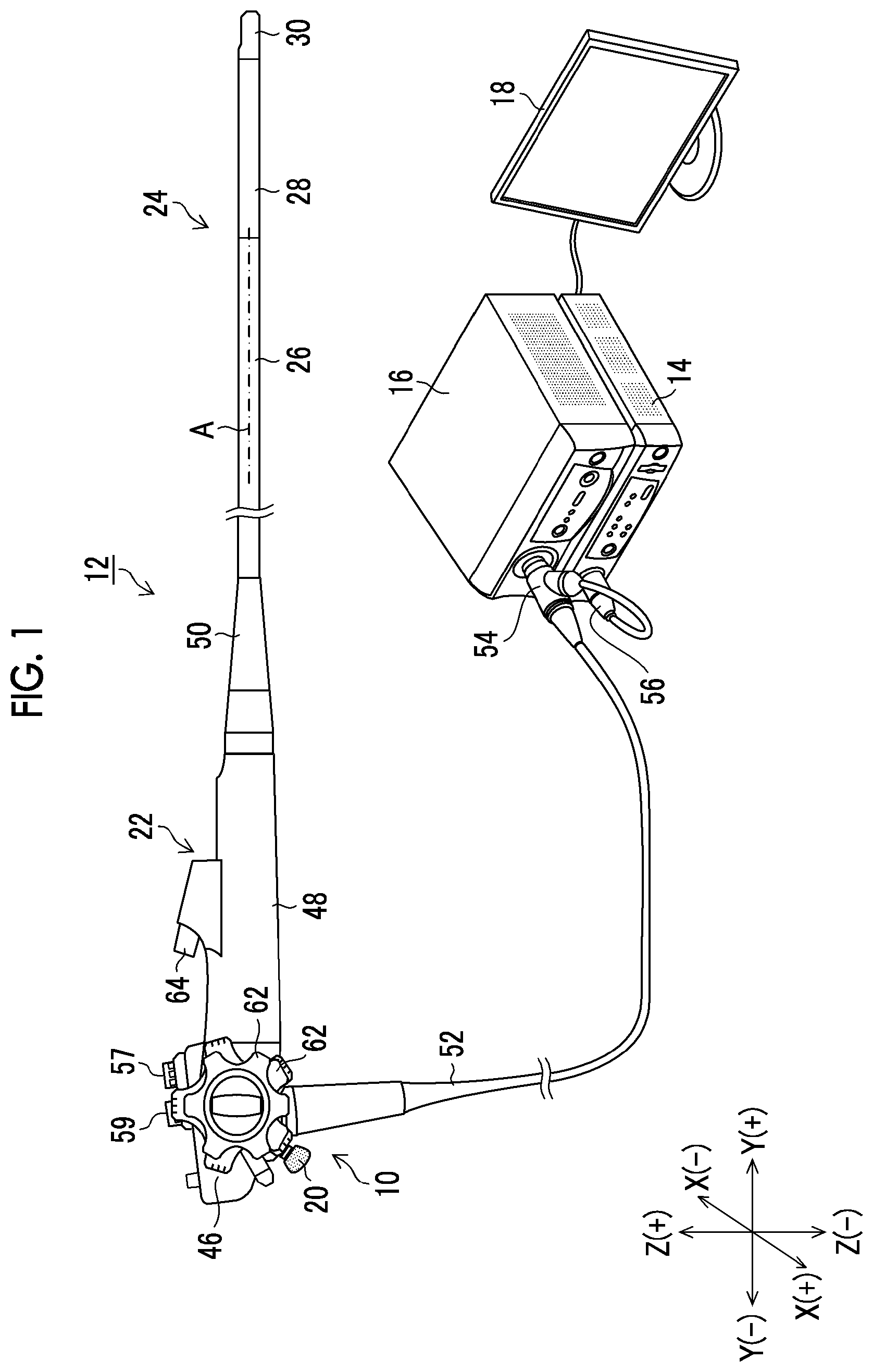 Patent US12396622 — Endoscope — Figure 1