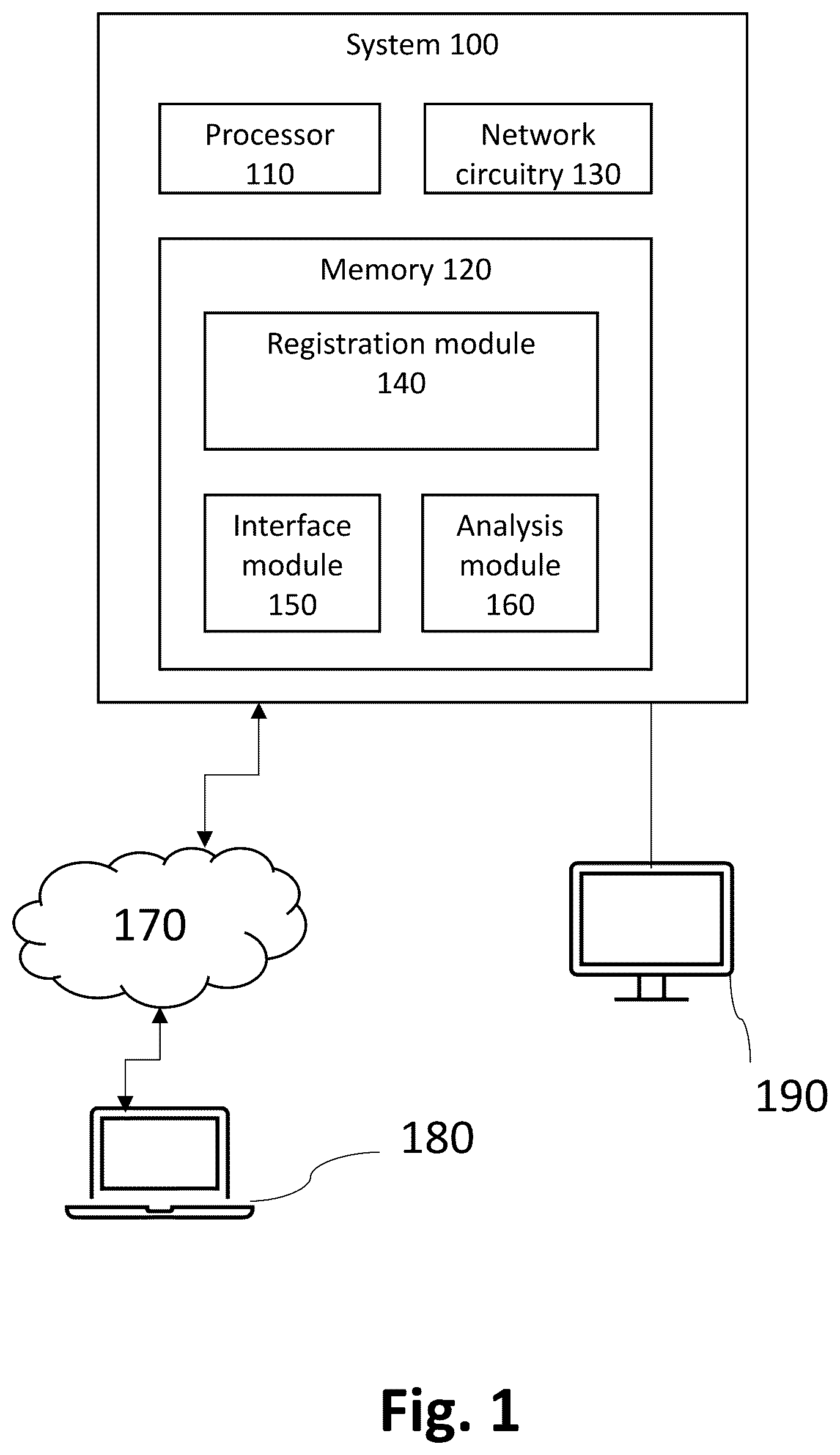 Patent US12396635 — System and method for visual field assessment — Figure 1