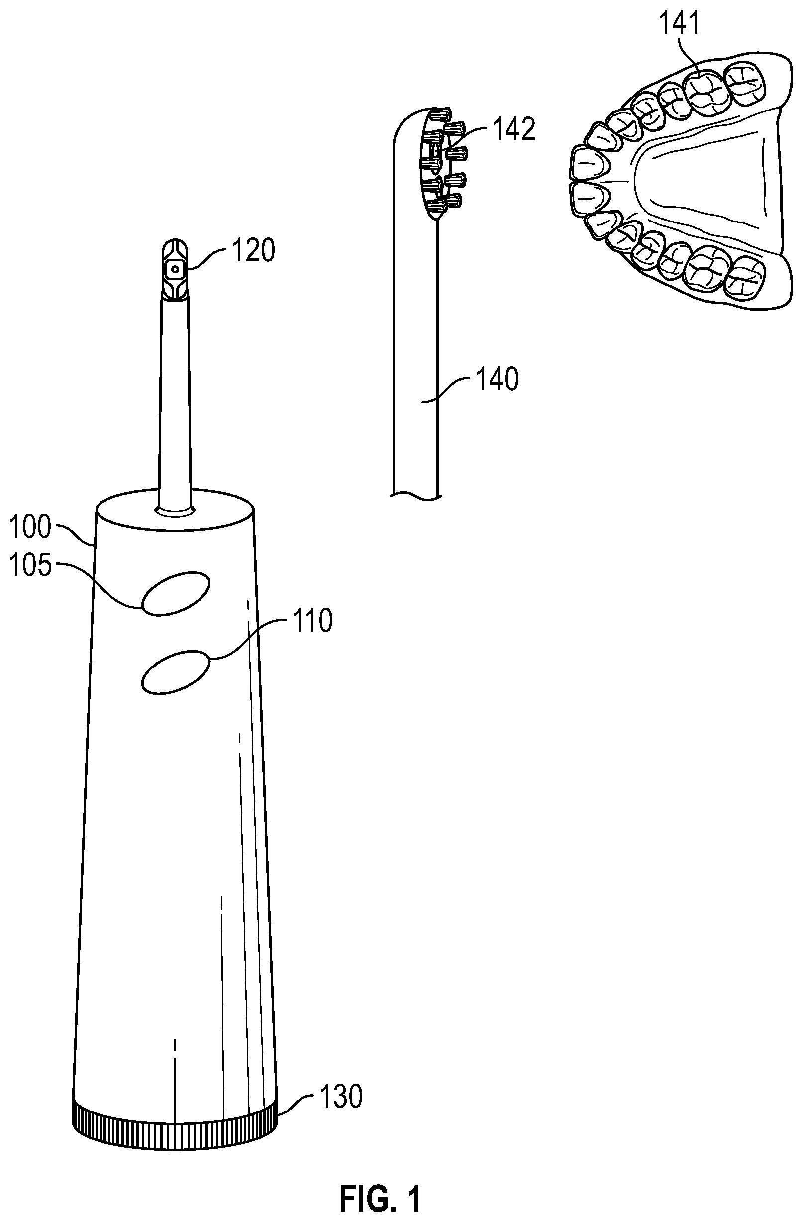 Patent US12396647 — Spectrographic tooth evaluation system — Figure 1