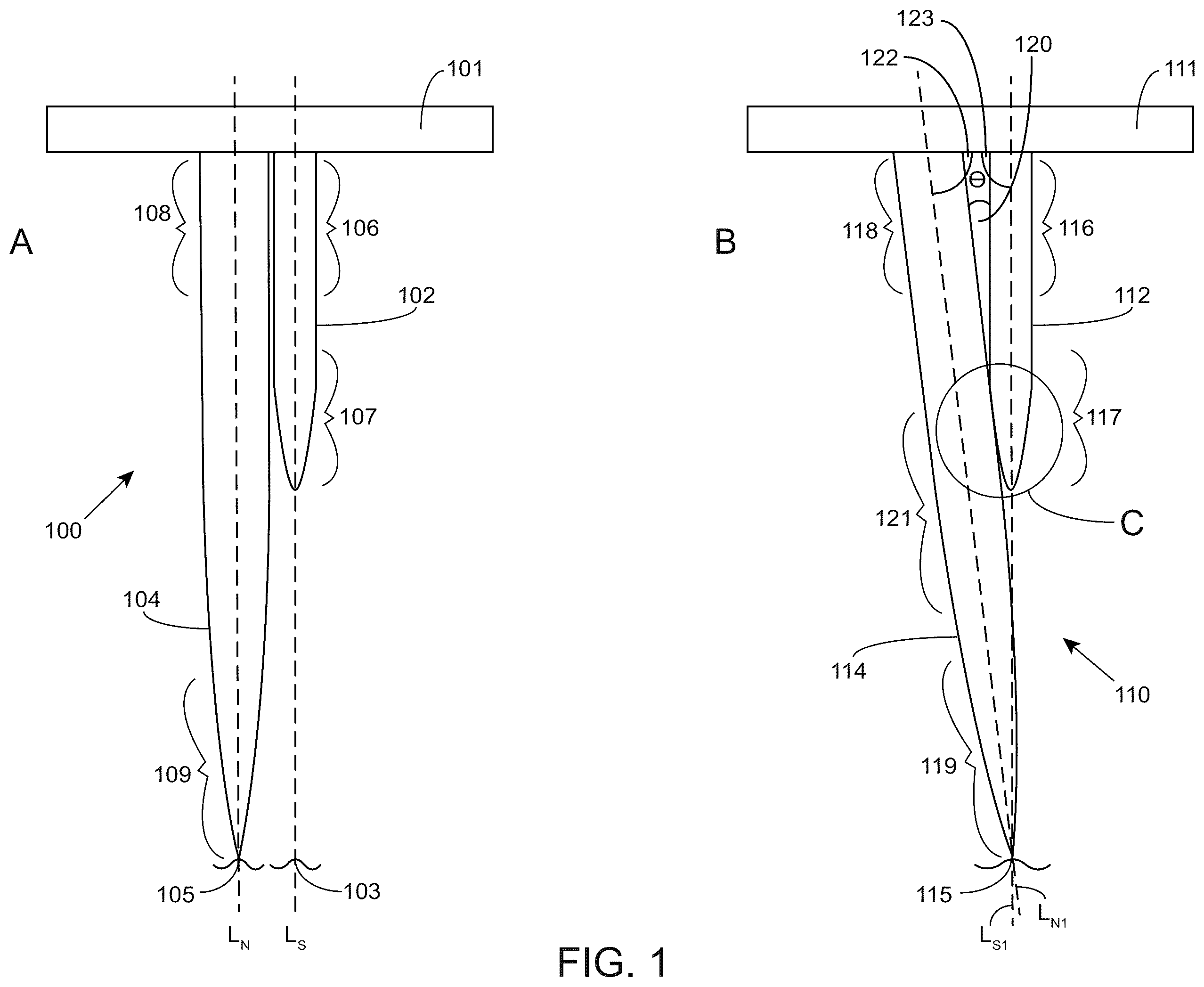 Patent US12396666 — Analyte sensing devices and methods — Figure 1