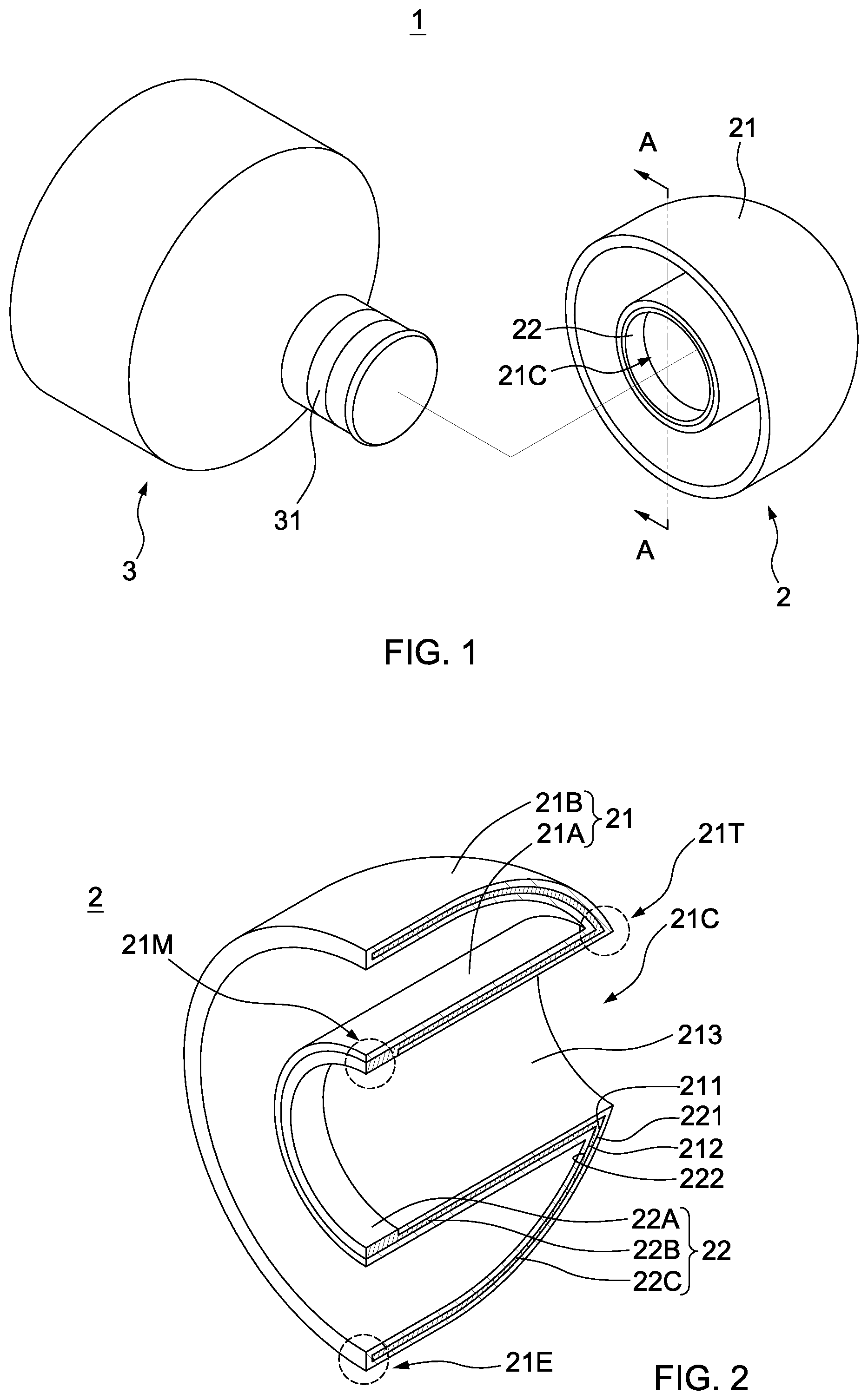 Patent US12396681 — Wearable device — Figure 1