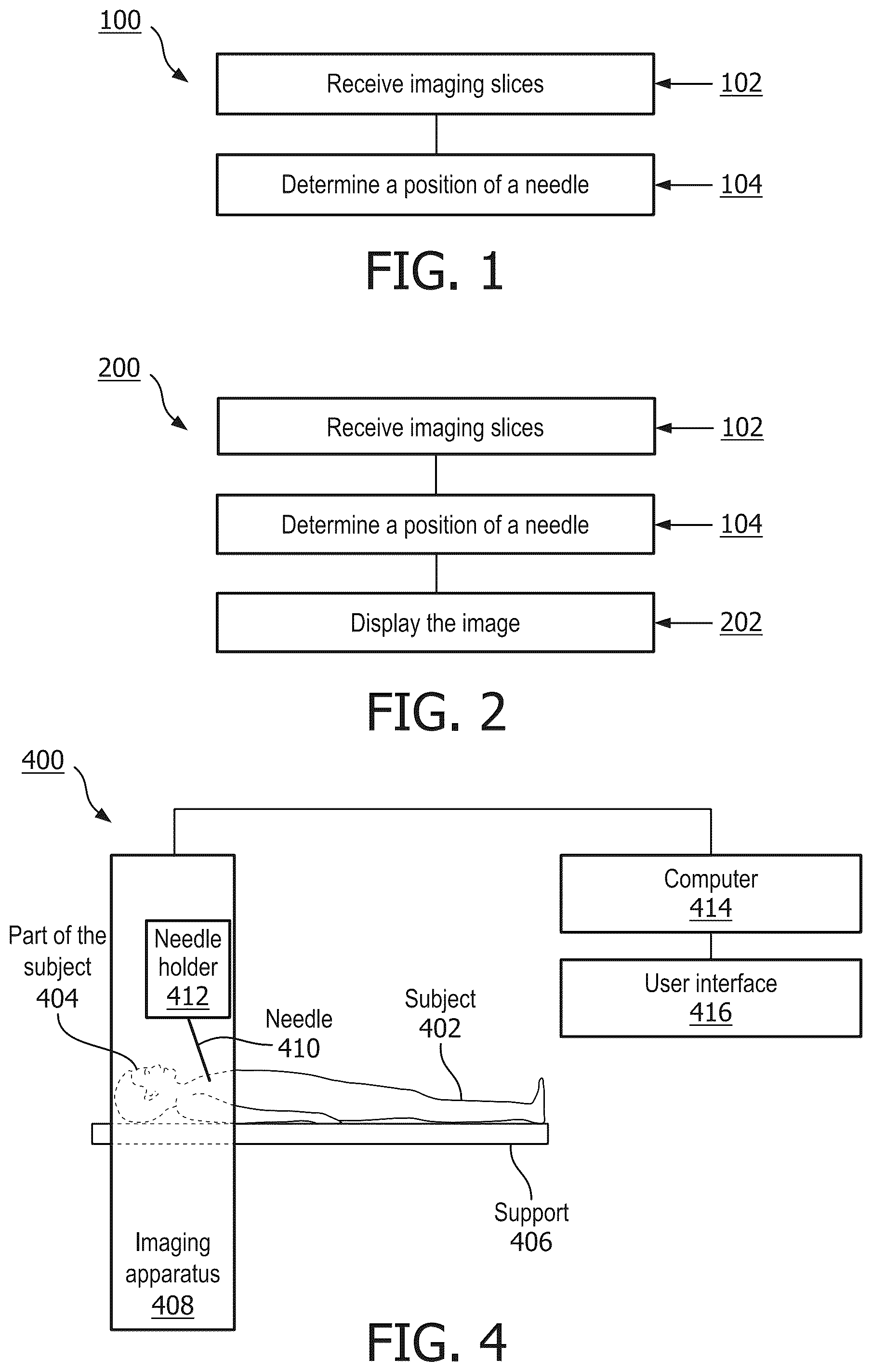Patent US12396689 Figure 1 – Determining needle position