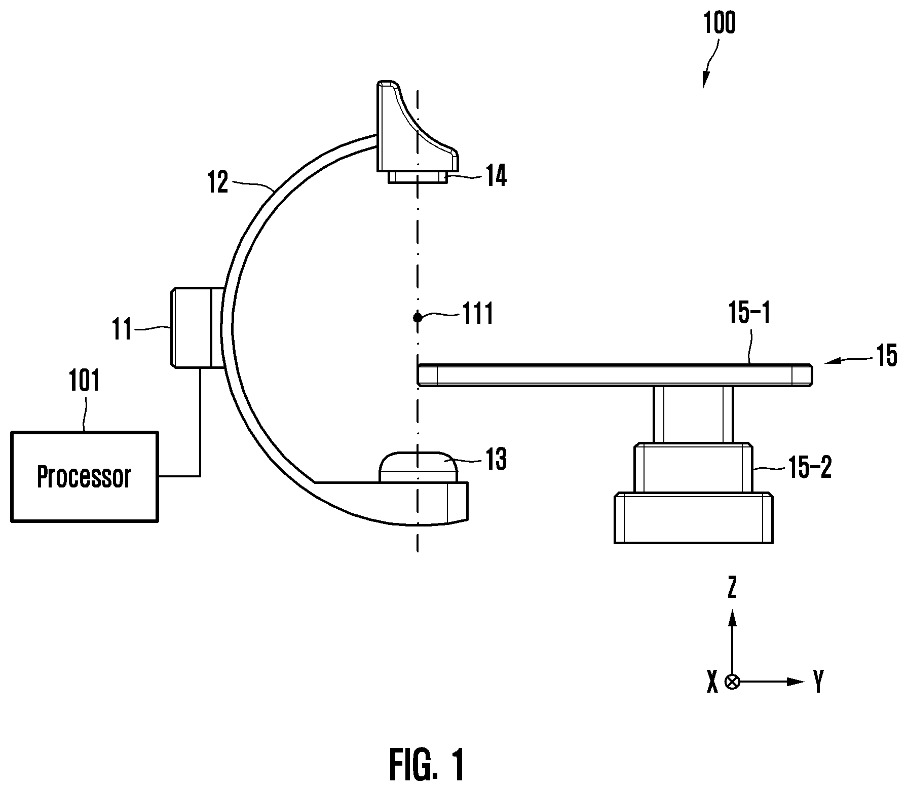 Patent US12396697 Figure 1 – Blood vessel image calibration method and device