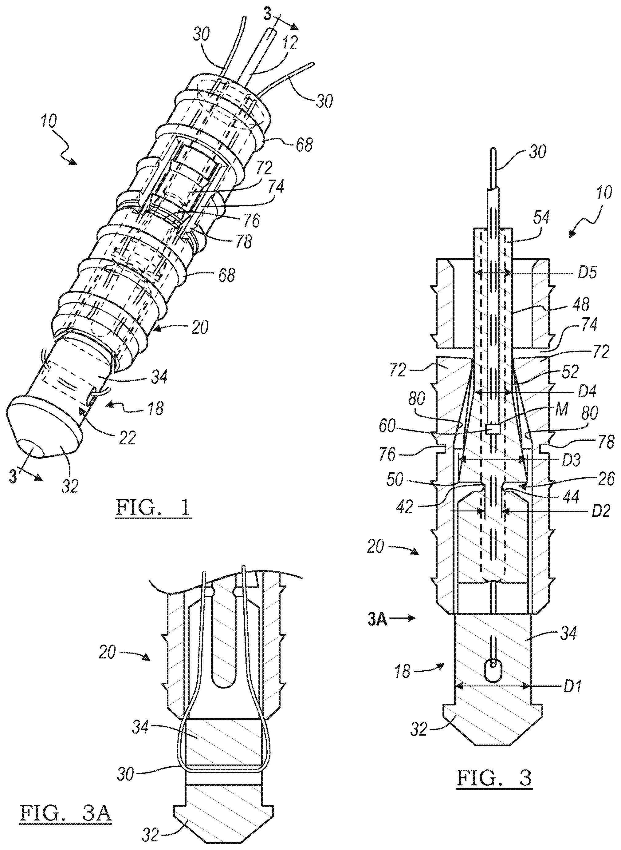 Patent US12396716 — Expanding suture anchor having an actuator pin — Figure 1