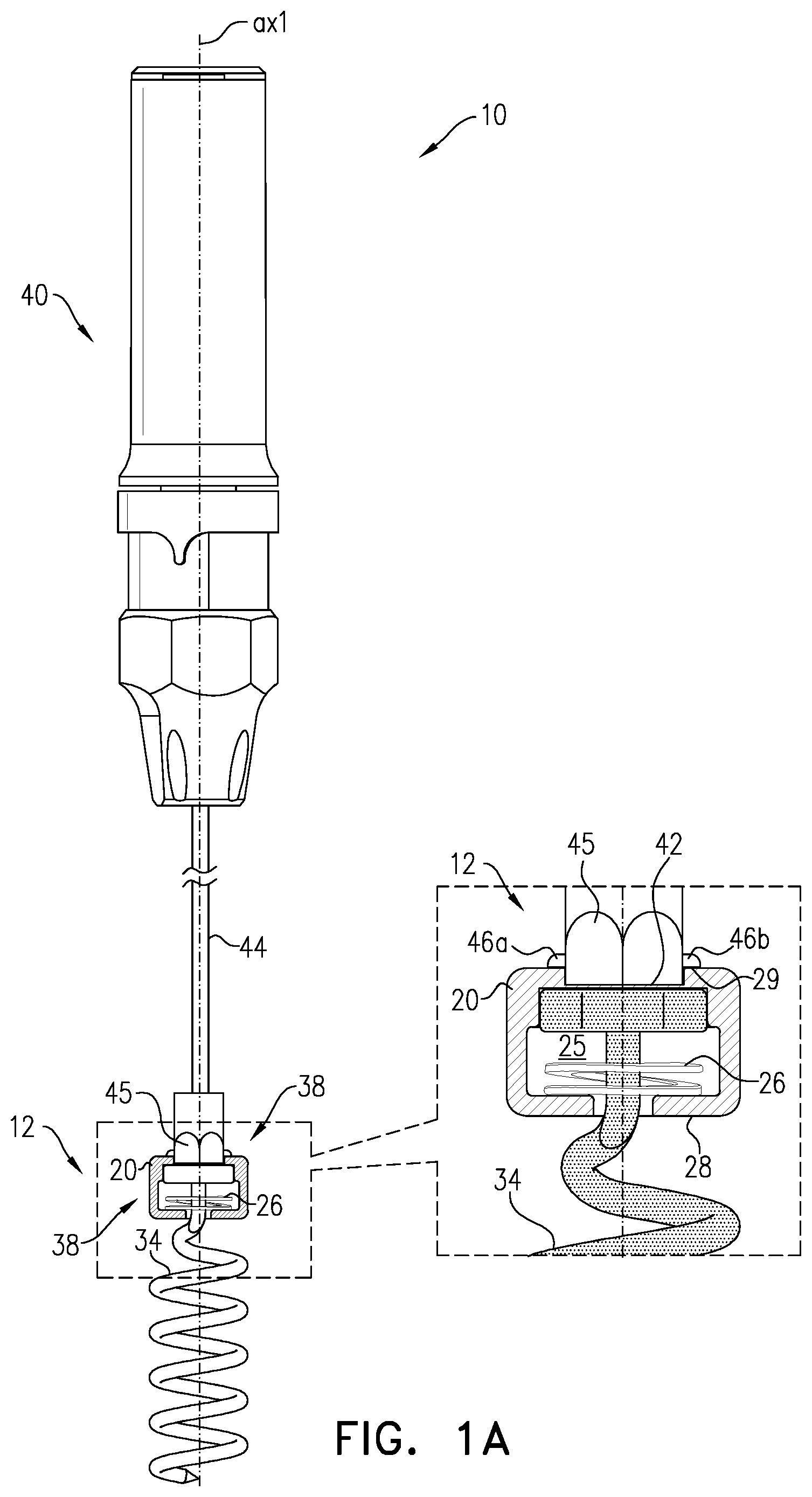 Patent US12396718 — Self-stopping tissue anchors — Figure 1