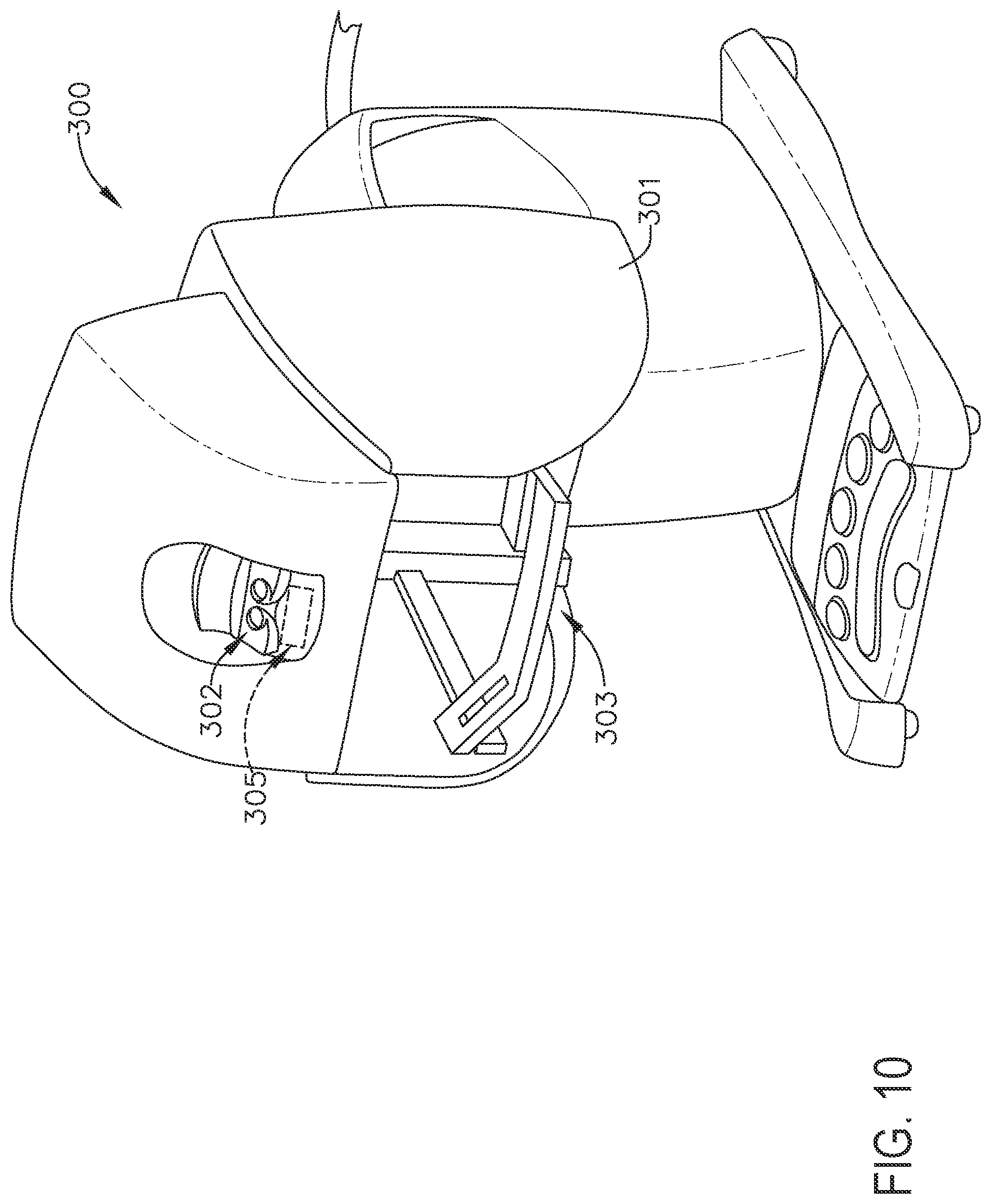 Patent US12396727 Figure 10 – Adaptation of independent firing and closure powered stapling systems