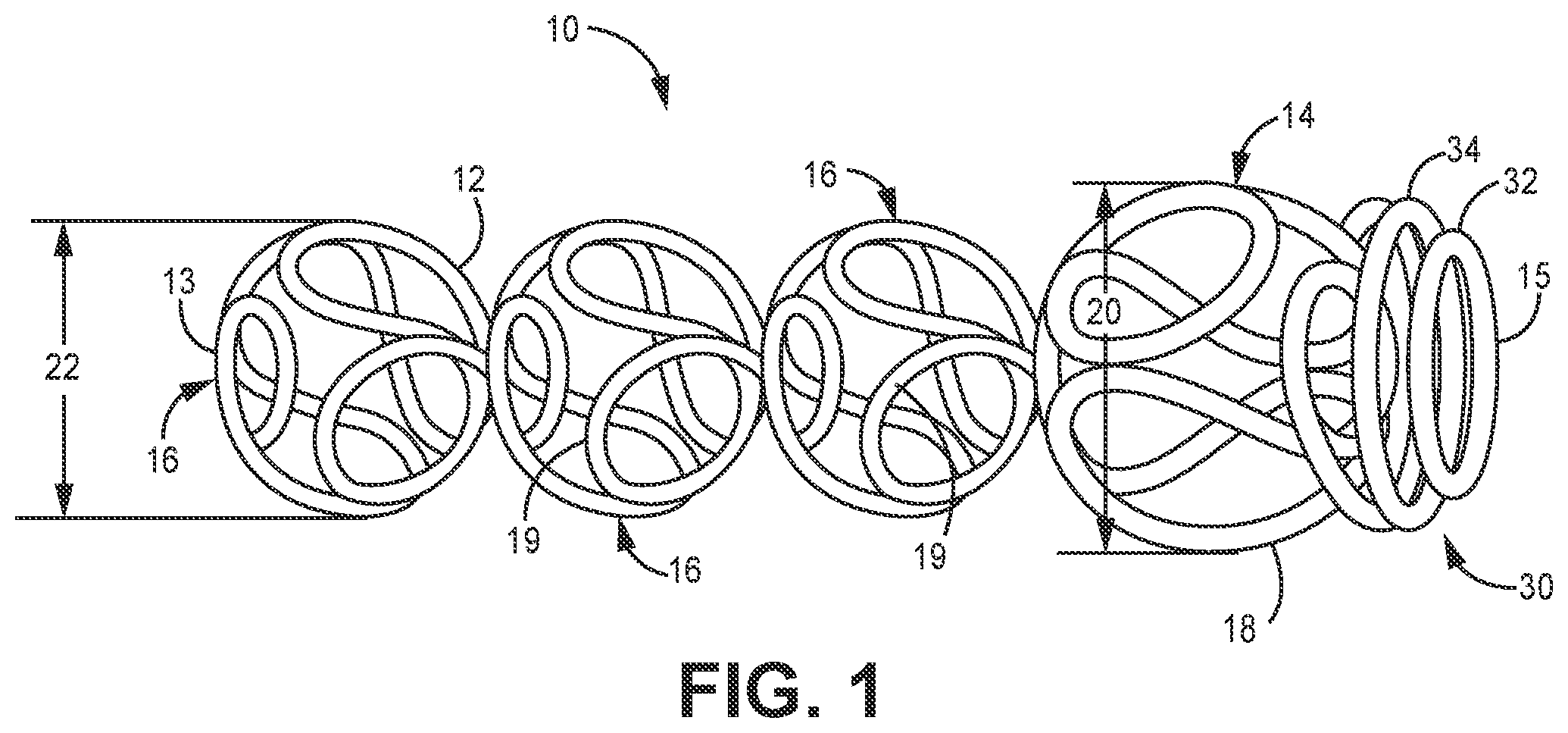 Patent US12396731 — Implantable embolization device — Figure 1