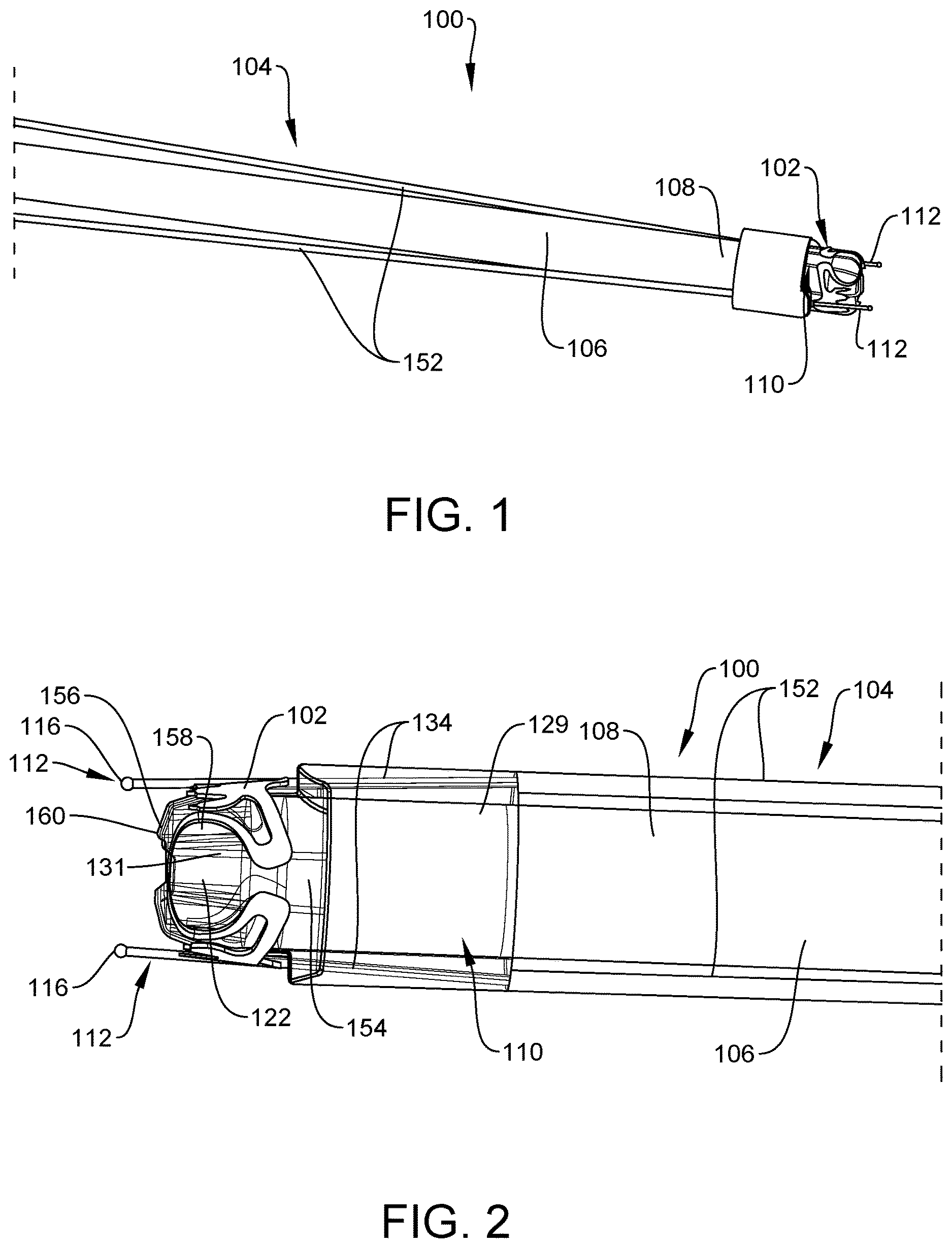 Patent US12396735 — Repositionable over the scope clip — Figure 1