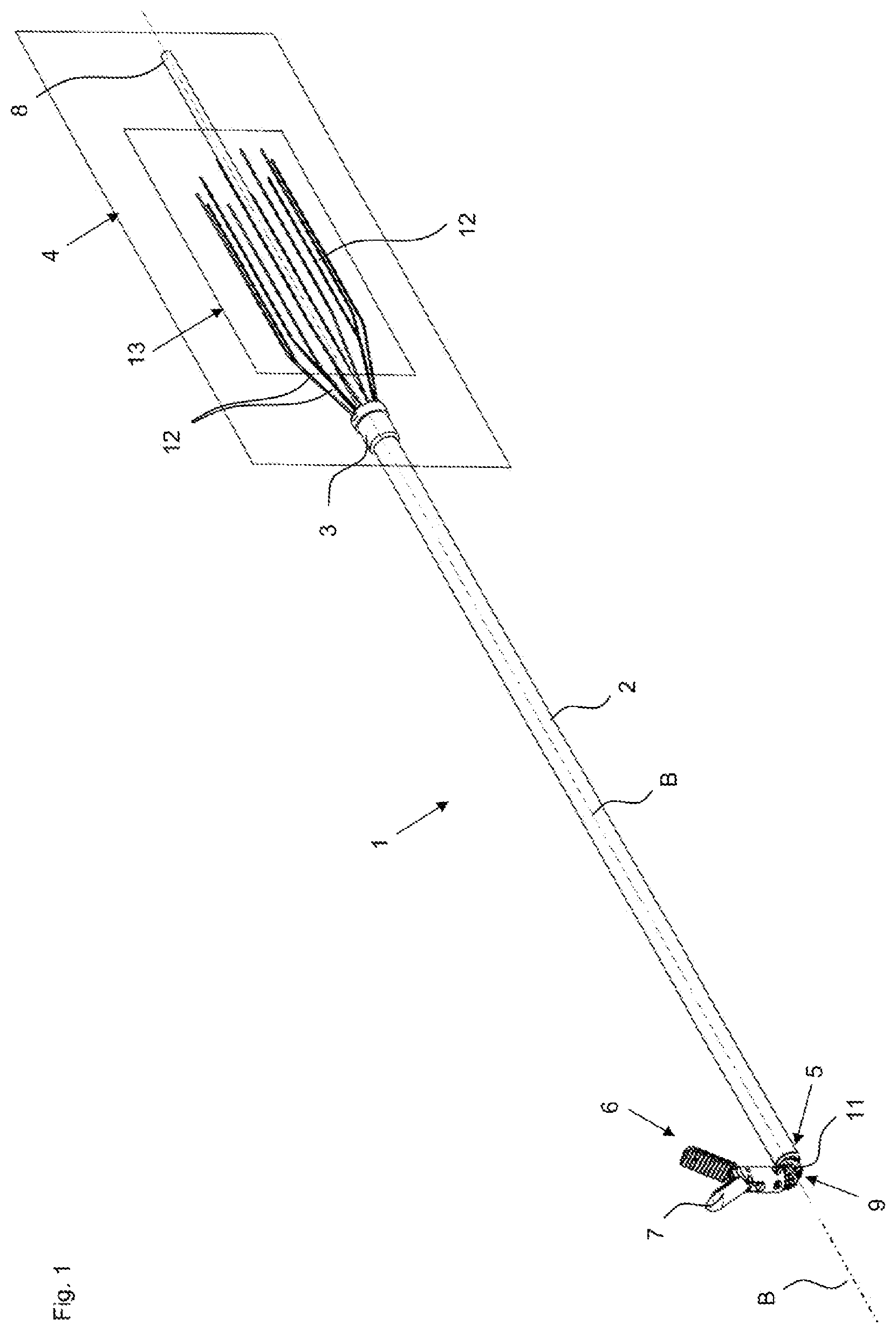 Patent US12396744 — Surgical instrument, steering gear thereof, and method of regulating the position of a steering ring of the steering gear — Figure 1