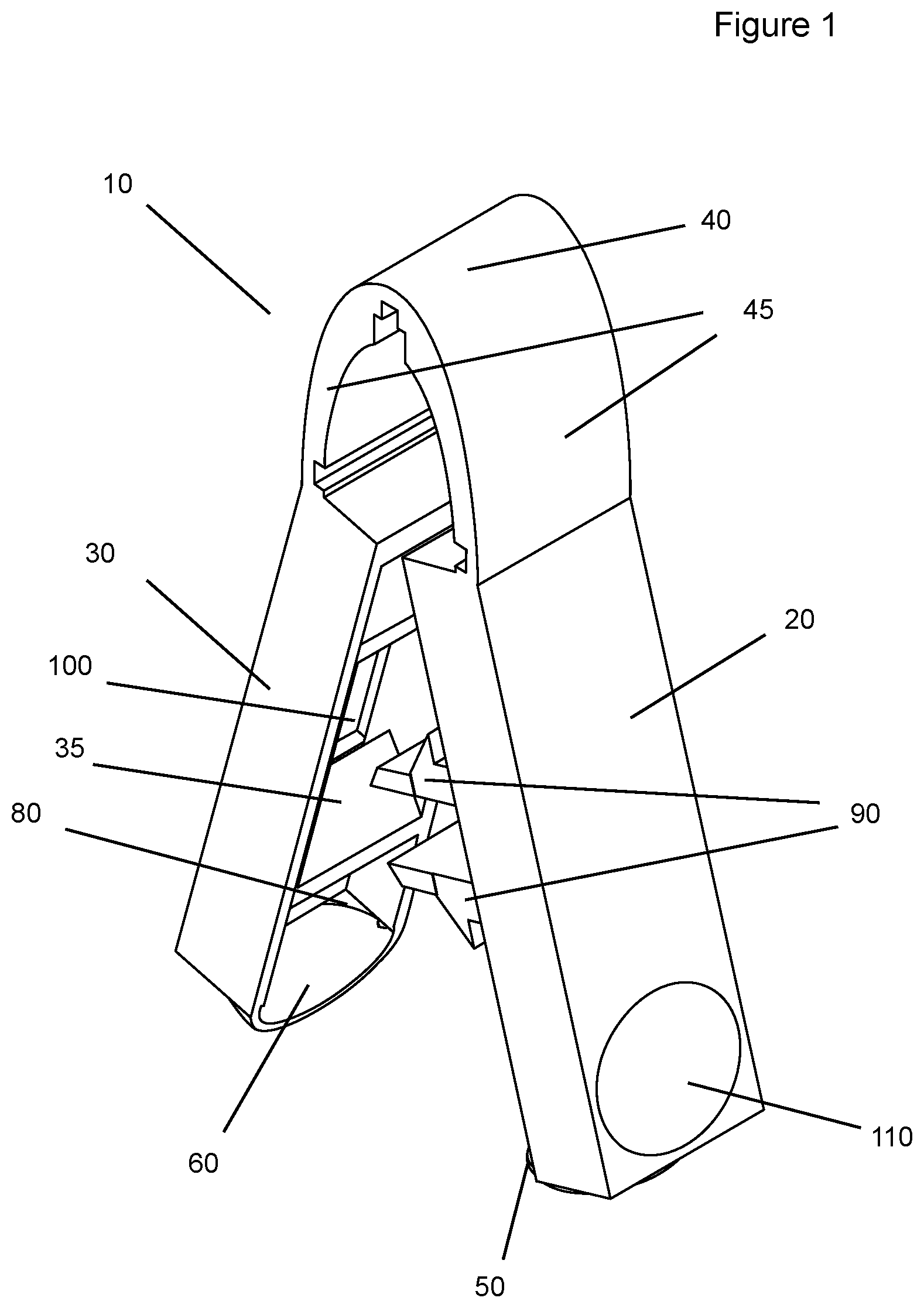 Patent US12396754 — Tick removal and encapsulation device — Figure 1