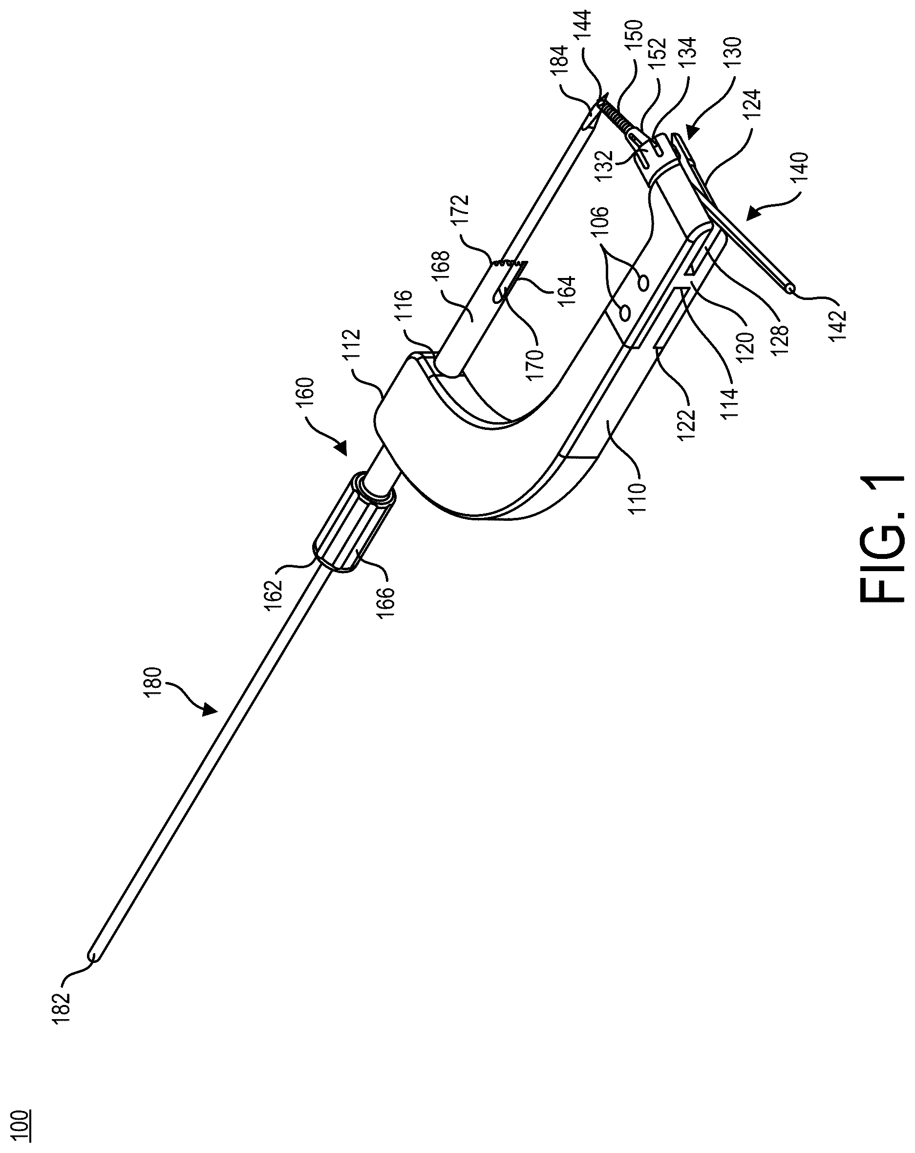 Patent US12396768 — Intramedullary nail alignment guides, fixation guides, devices, systems, and methods of use — Figure 1