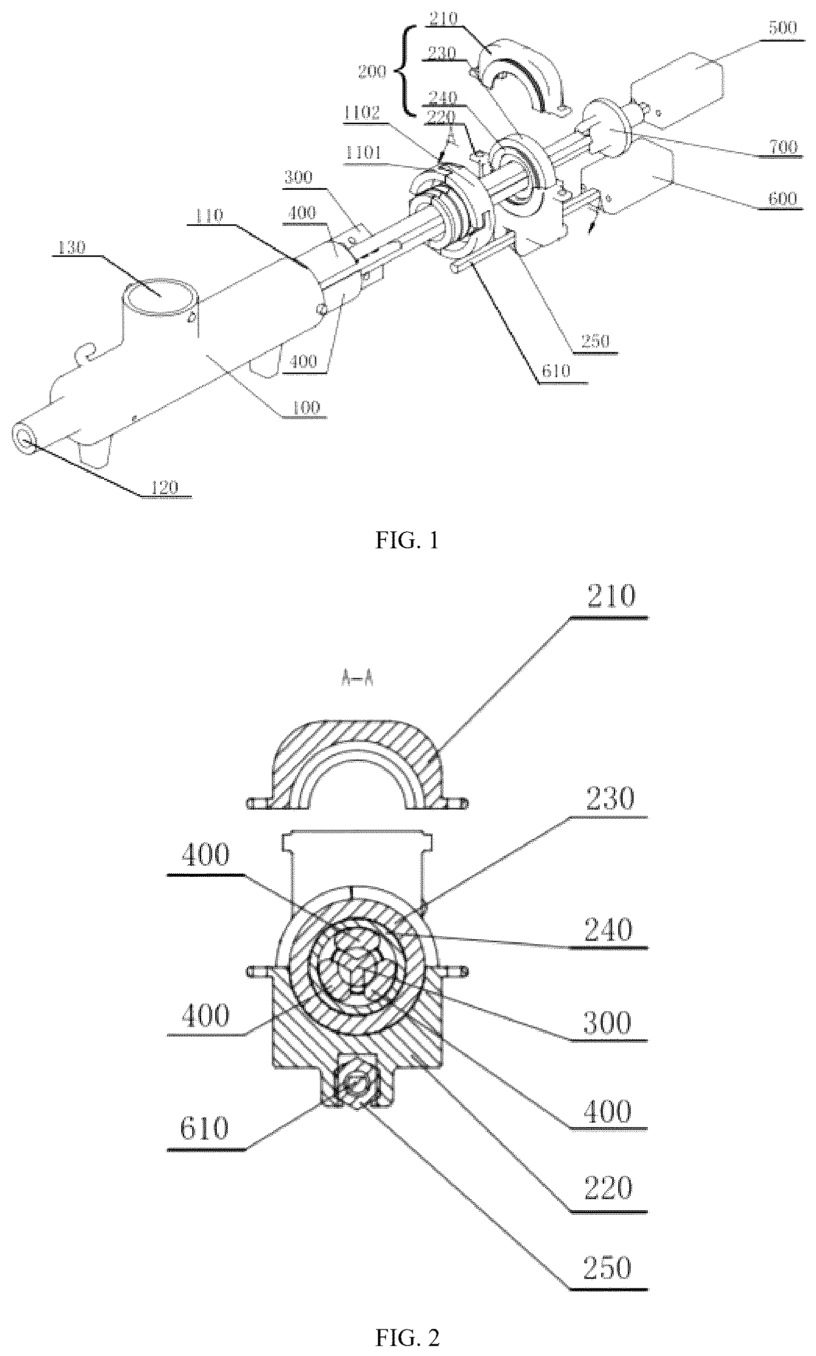 Patent US12396773 — Automatic bone cement mixing and injection device — Figure 1