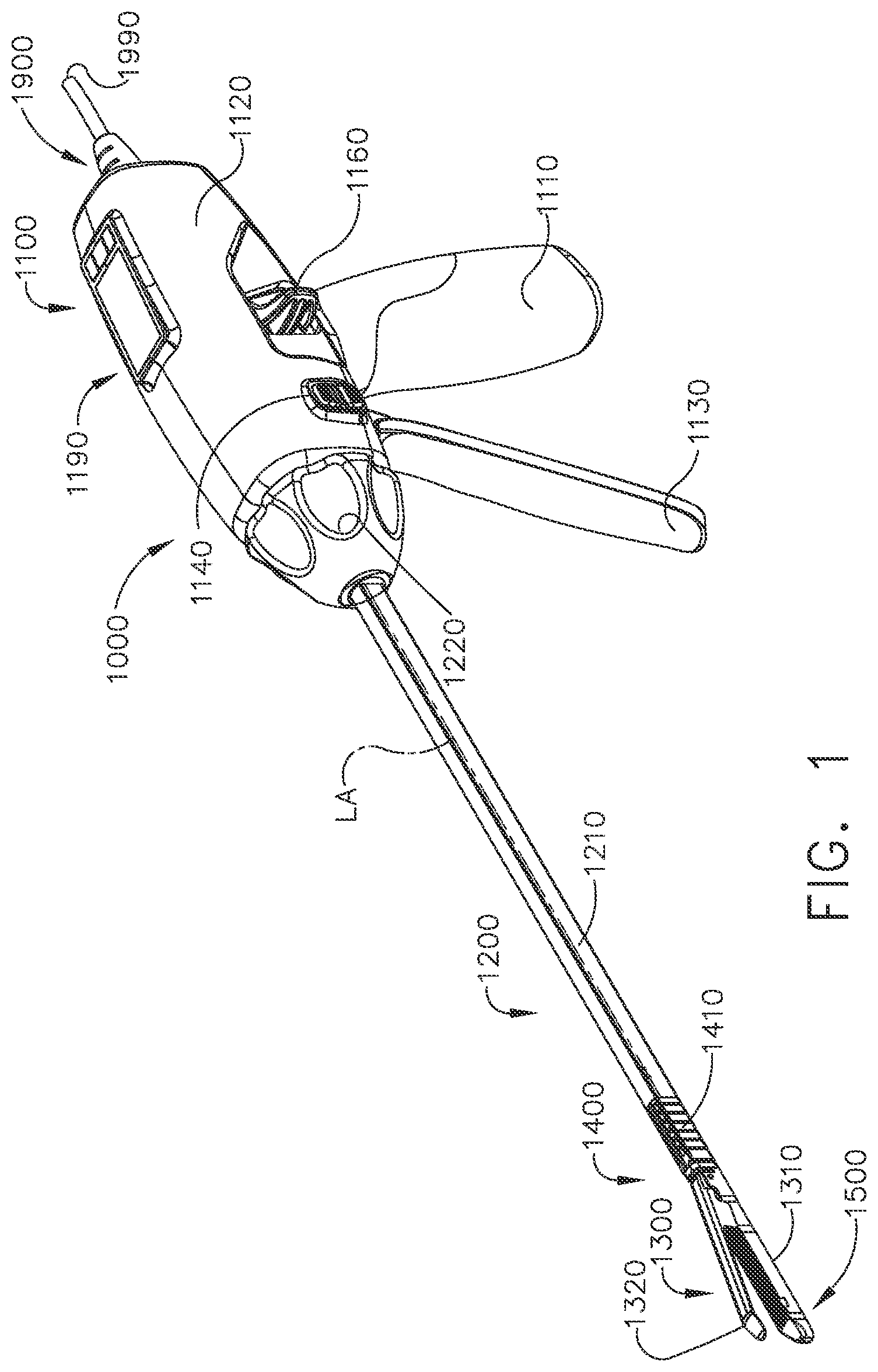 Patent US12396780 — Electrosurgical adaptation techniques of energy modality for combination electrosurgical instruments based on shorting or tissue impedance irregularity — Figure 1