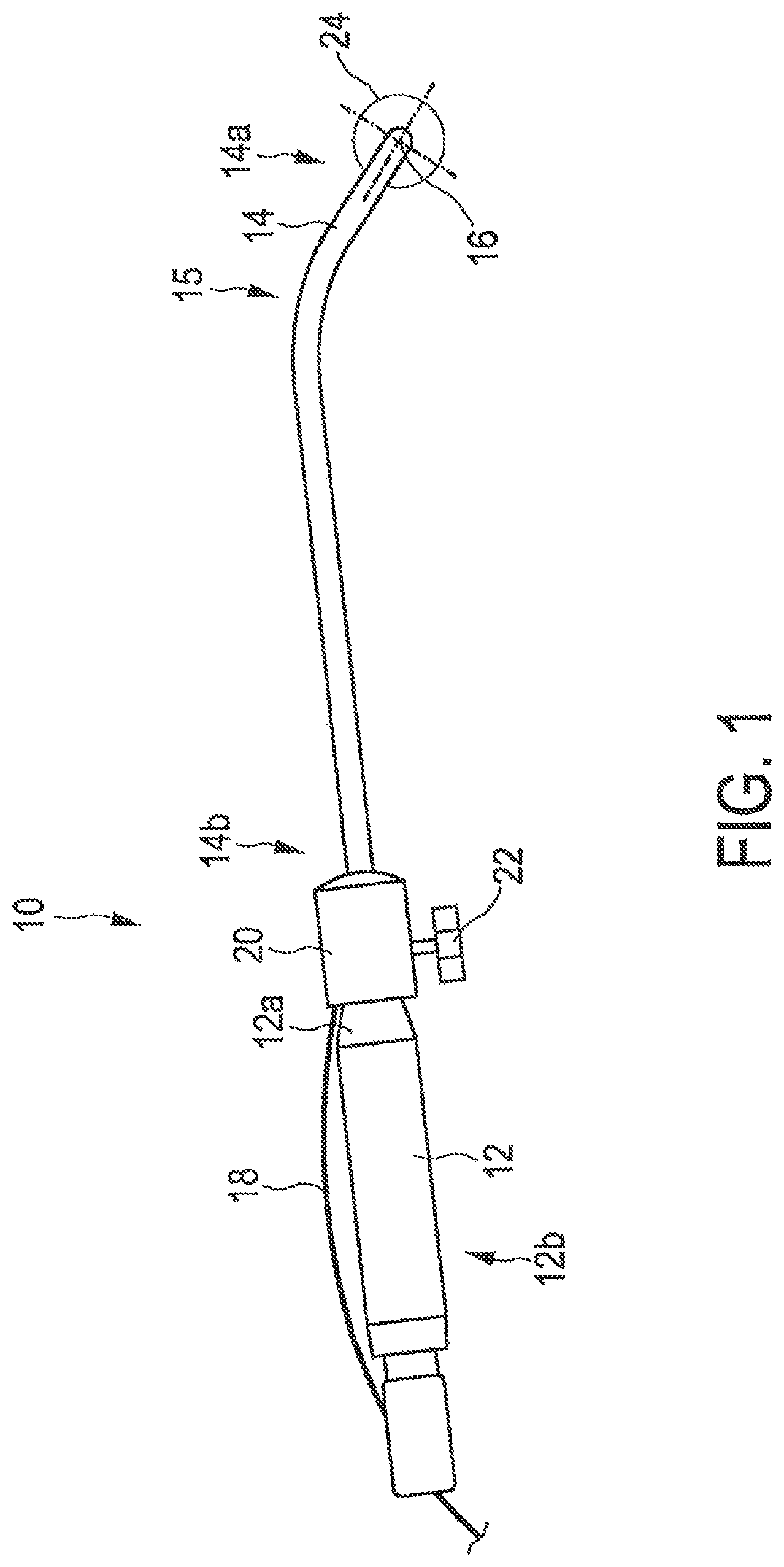 Patent US12396799 — Device and method for connecting a medical instrument to a position-detecting system — Figure 1