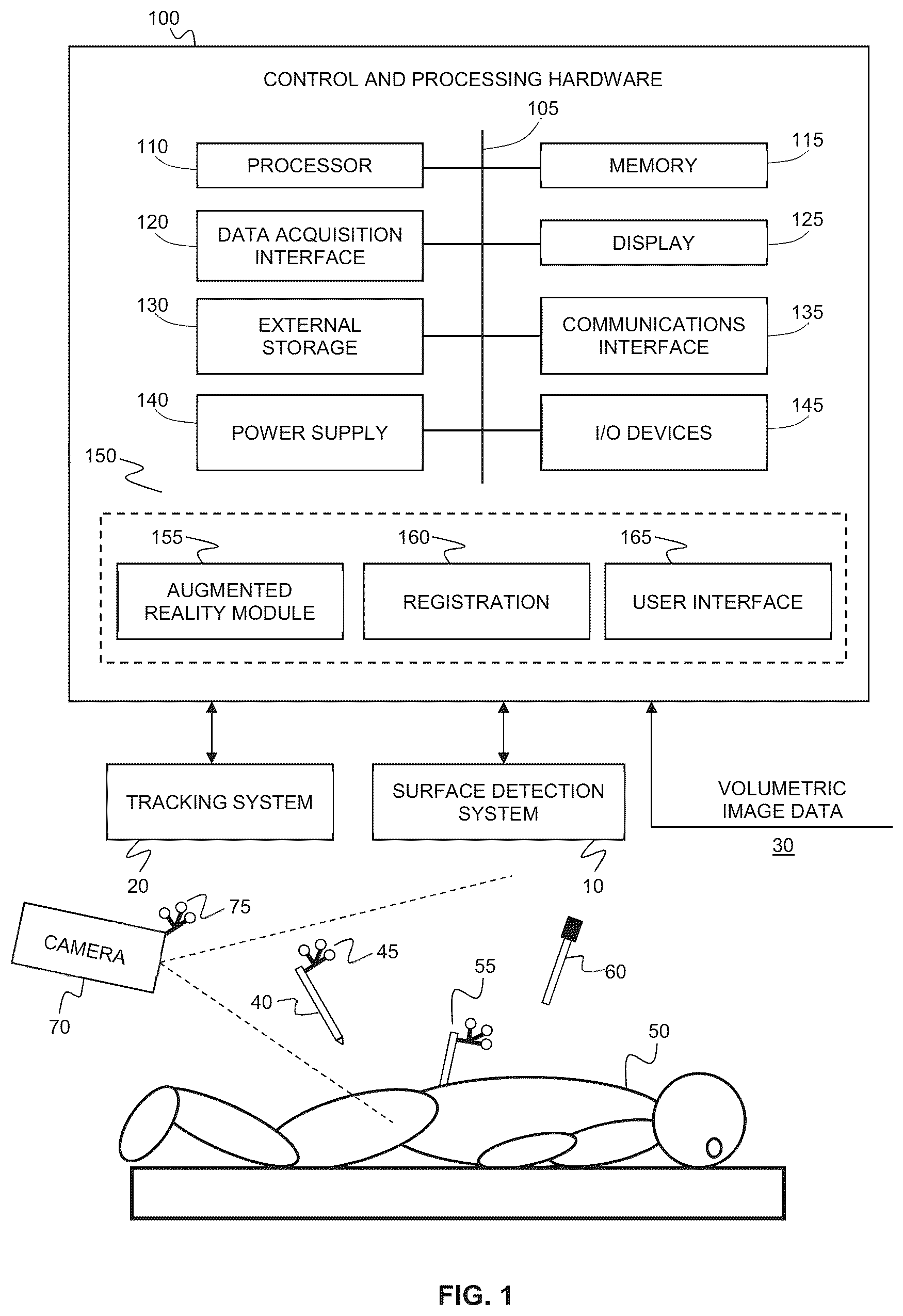 Patent US12396803 — Systems and methods for performing intraoperative guidance — Figure 1