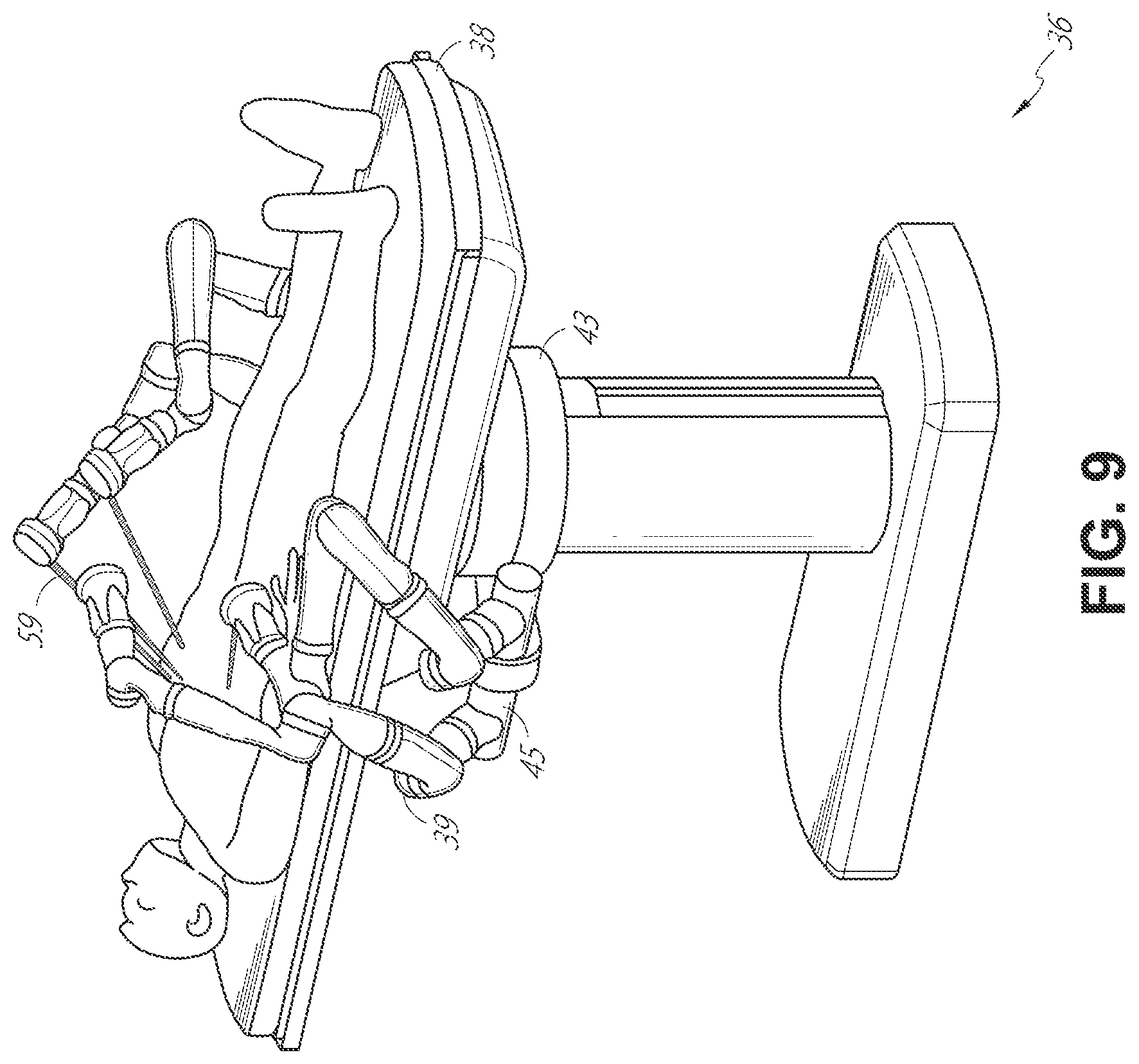 Patent US12396808 Figure 9 – Medical instruments with variable bending stiffness profiles