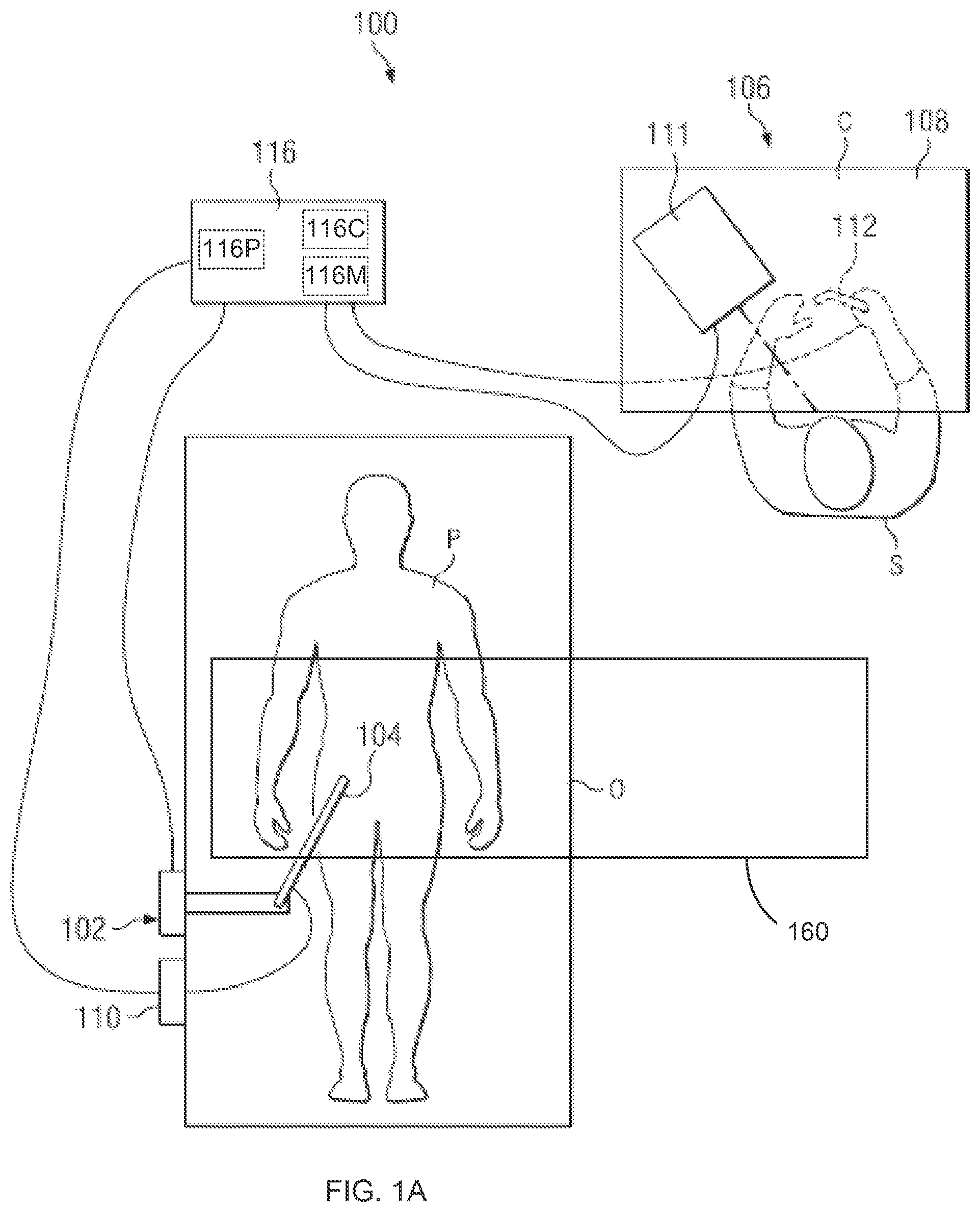 Patent US12396812 — Systems and methods for robotic medical system integration with external imaging — Figure 1
