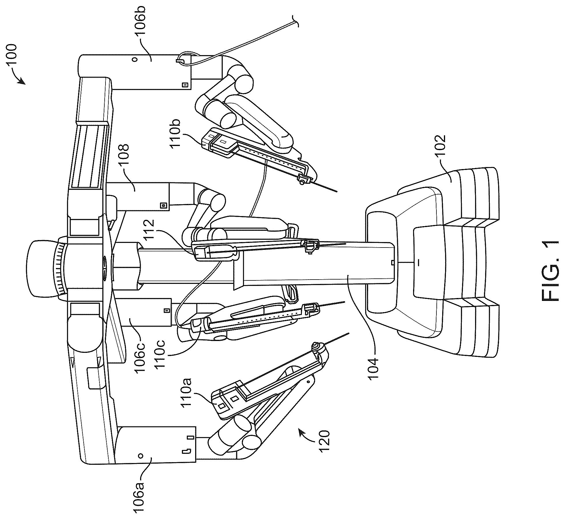 Patent US12396817 Figure 1 – Force transmission mechanism for surgical instrument, and related devices, systems, and methods