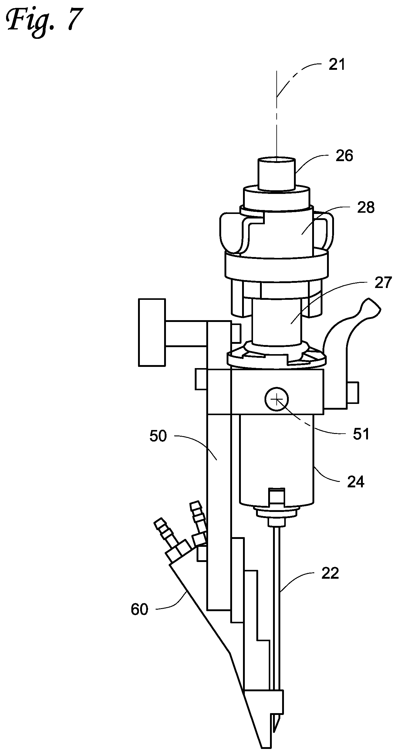 Patent US12396834 Figure 7 – Injection systems with rotating needle carriage and methods