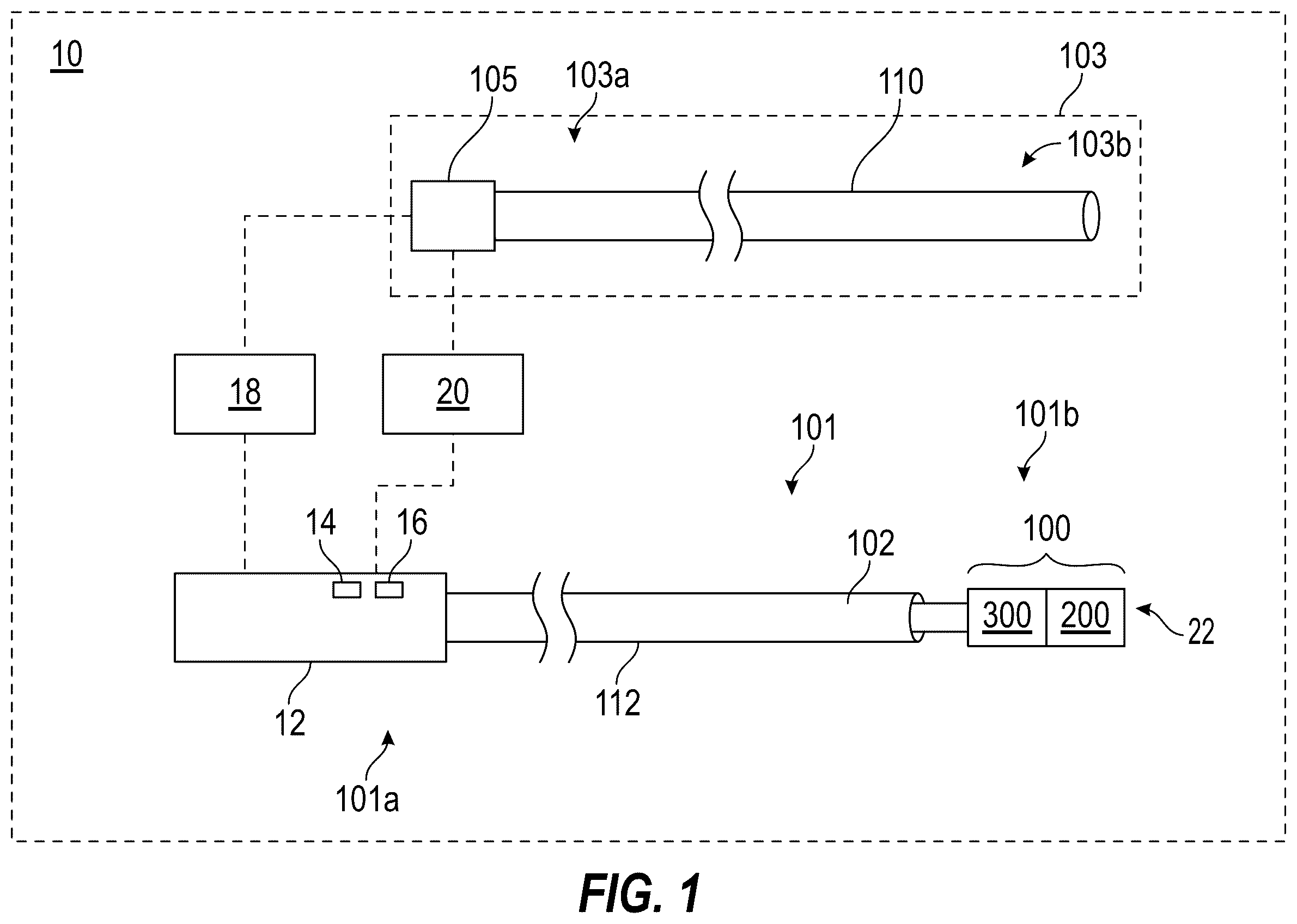 Patent US12396835 Figure 1 – Interventional systems and associated devices and methods